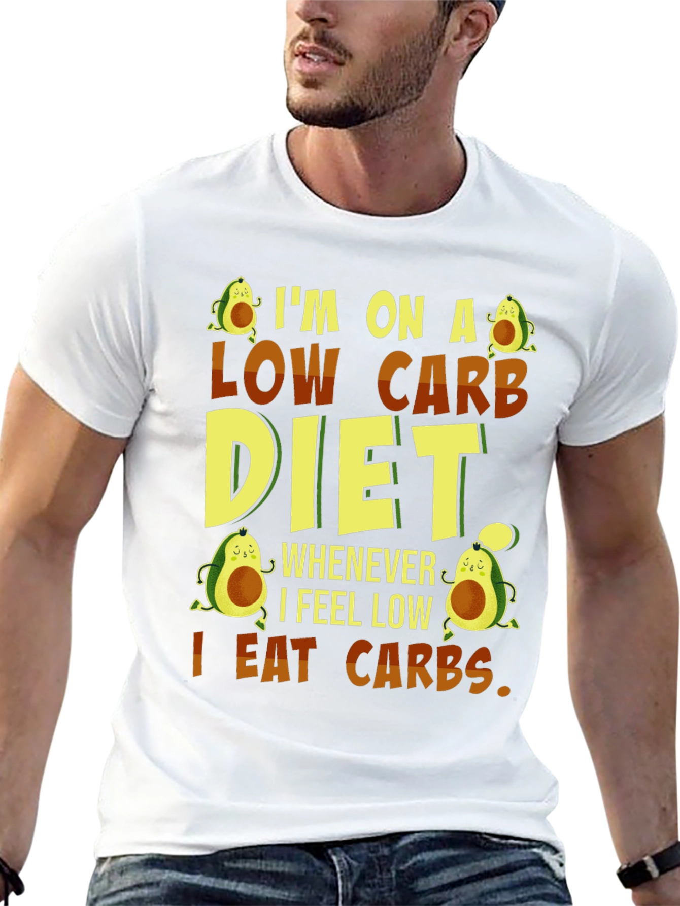 Low Carb Diet Funny T-Shirt