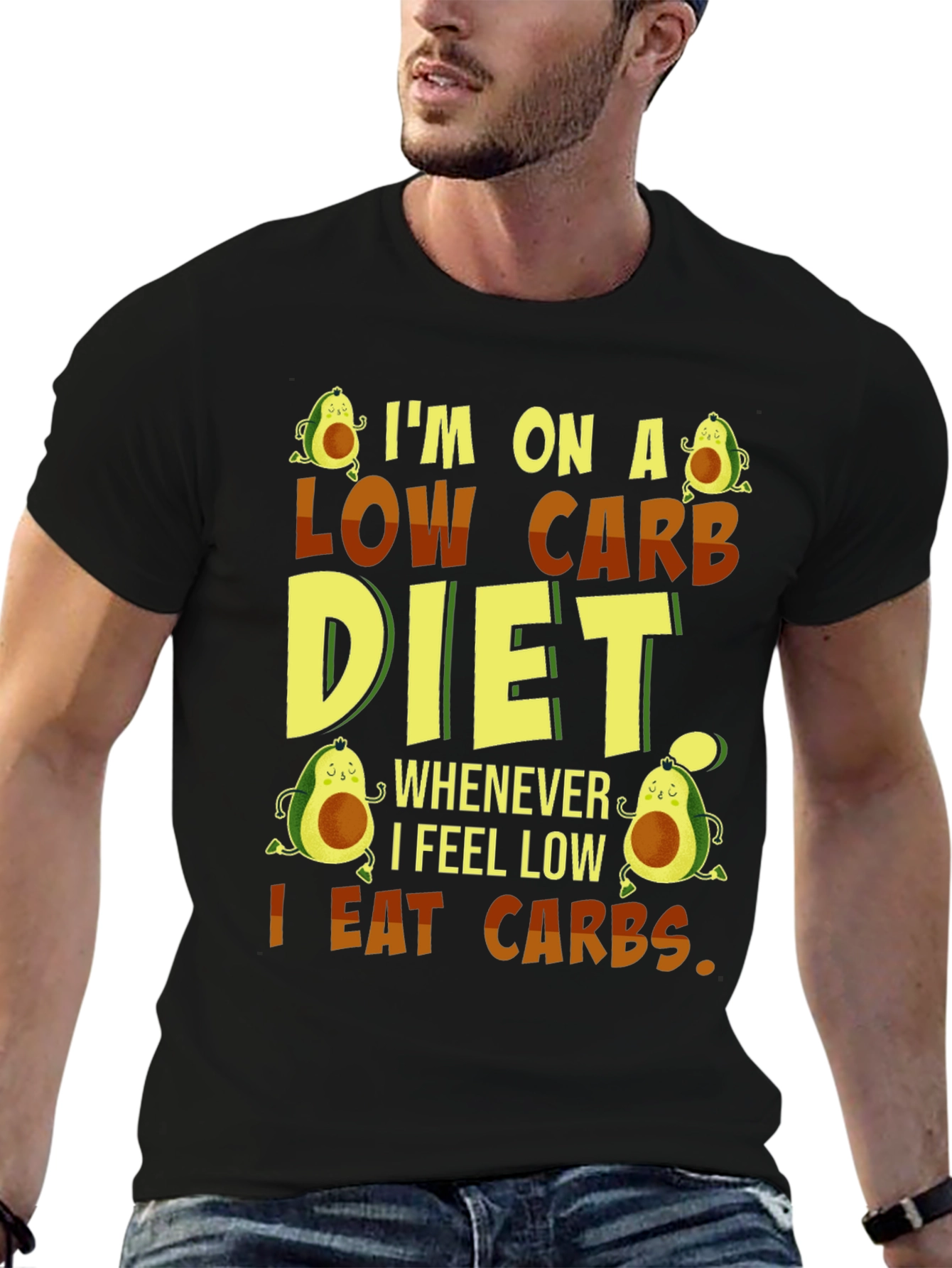 Low Carb Diet Funny T-Shirt