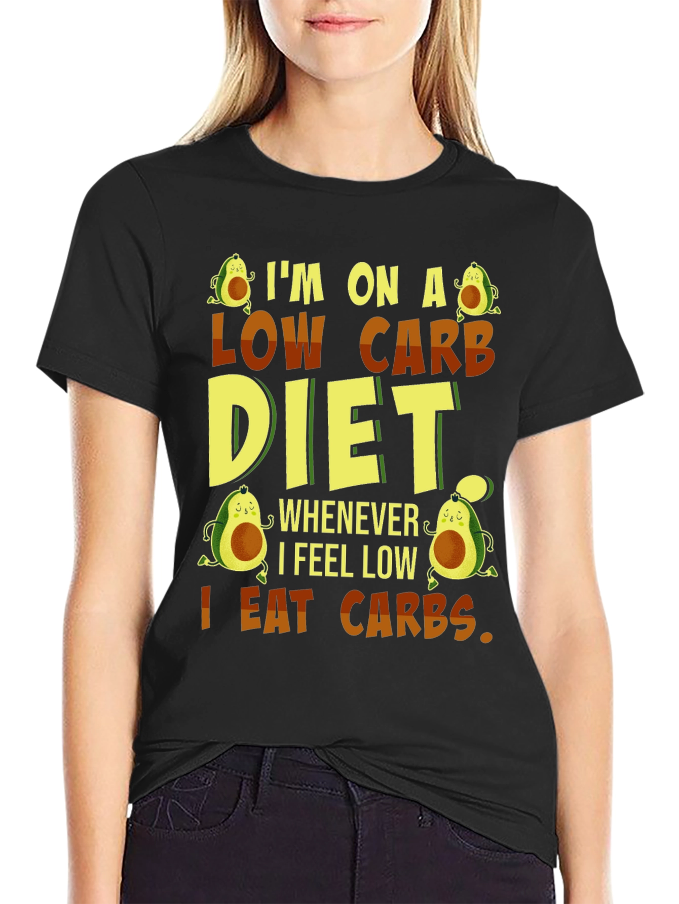 Low Carb Diet Funny T-Shirt
