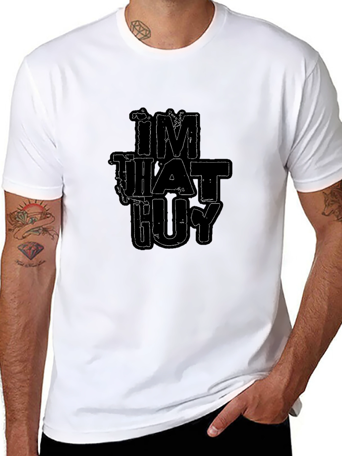 Im That Guy - Black Graphic Tee