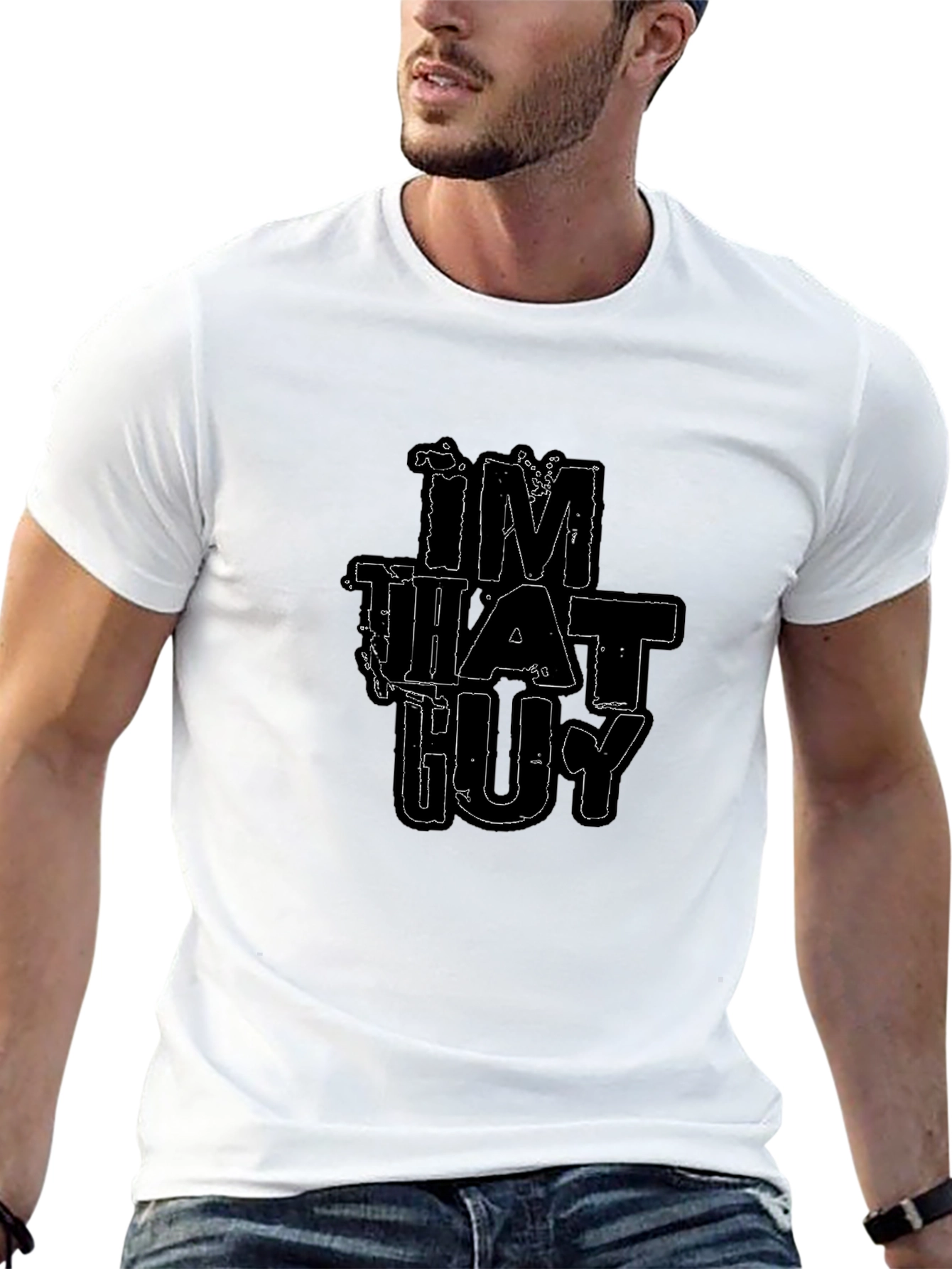 Im That Guy - Black Graphic Tee
