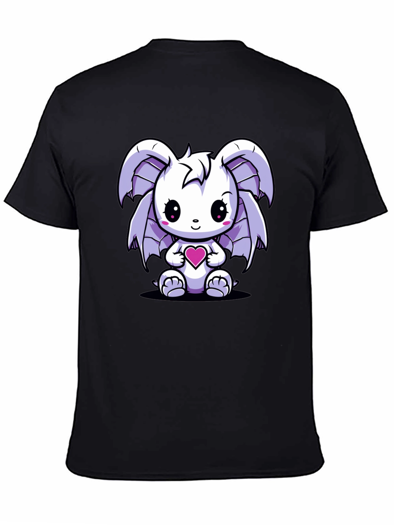 Cute Monster Heart Graphic T-Shirt