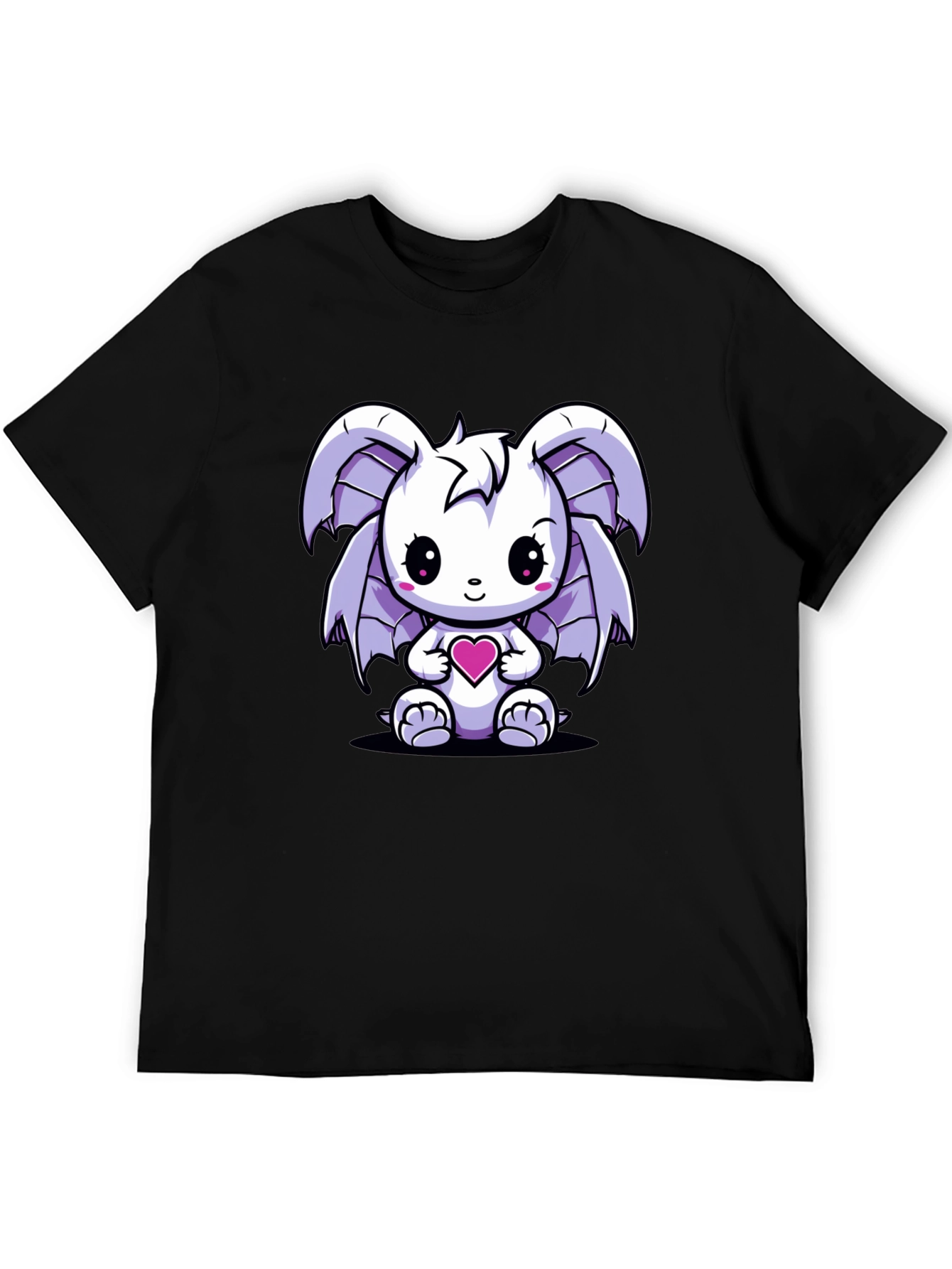 Cute Monster Heart Graphic T-Shirt