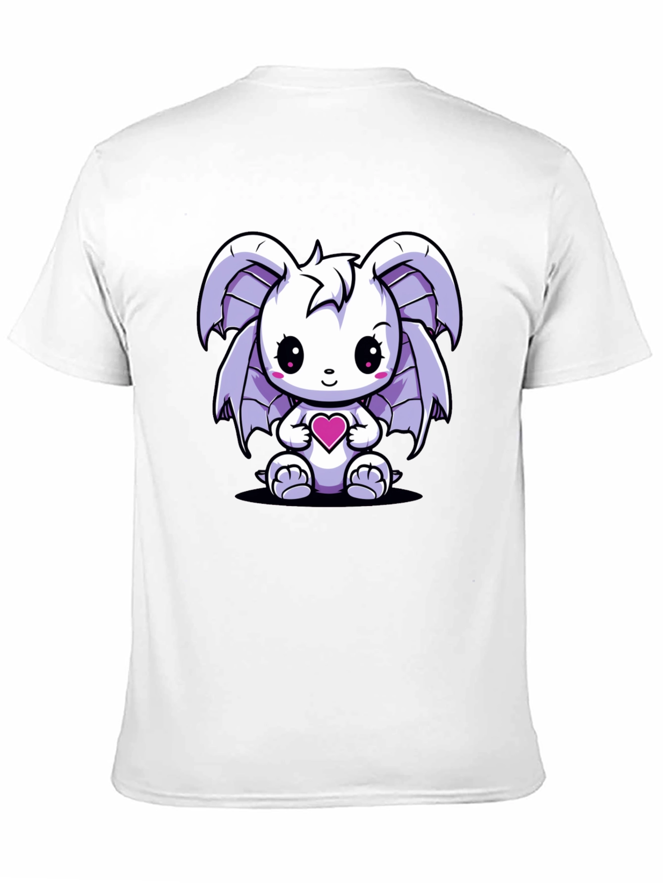 Cute Monster Heart Graphic T-Shirt