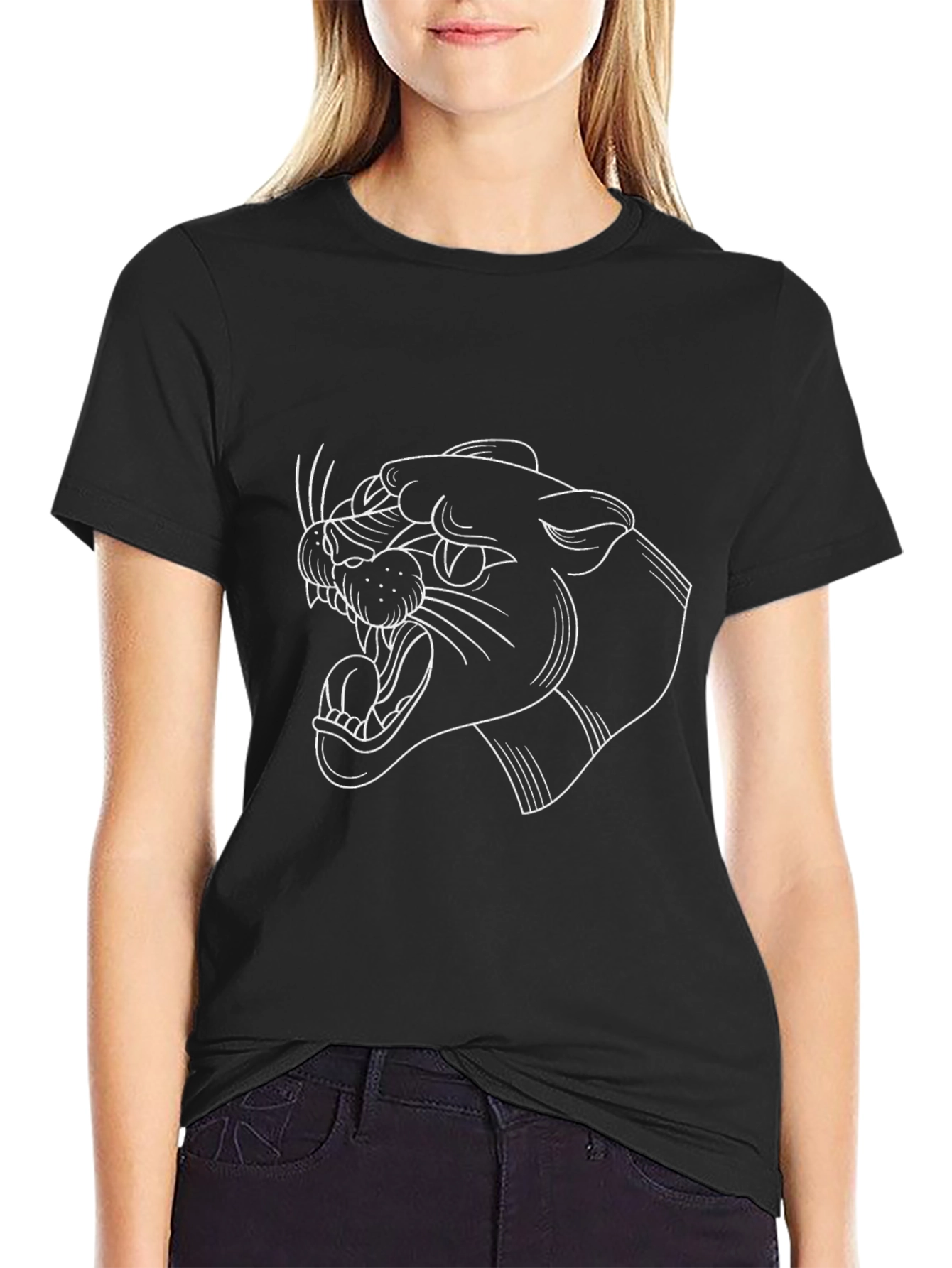 Black Panther Graphic Tee - Bold & Stylish