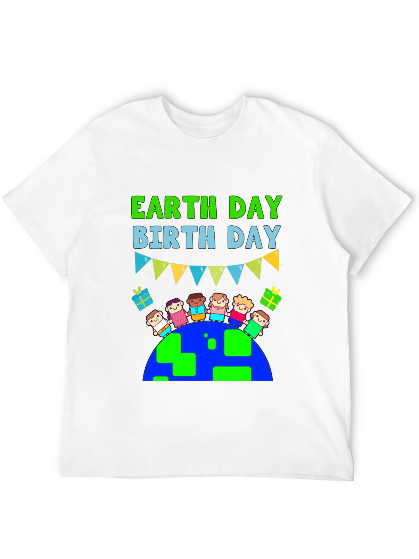 Earth Day Birthday Graphic T-Shirt