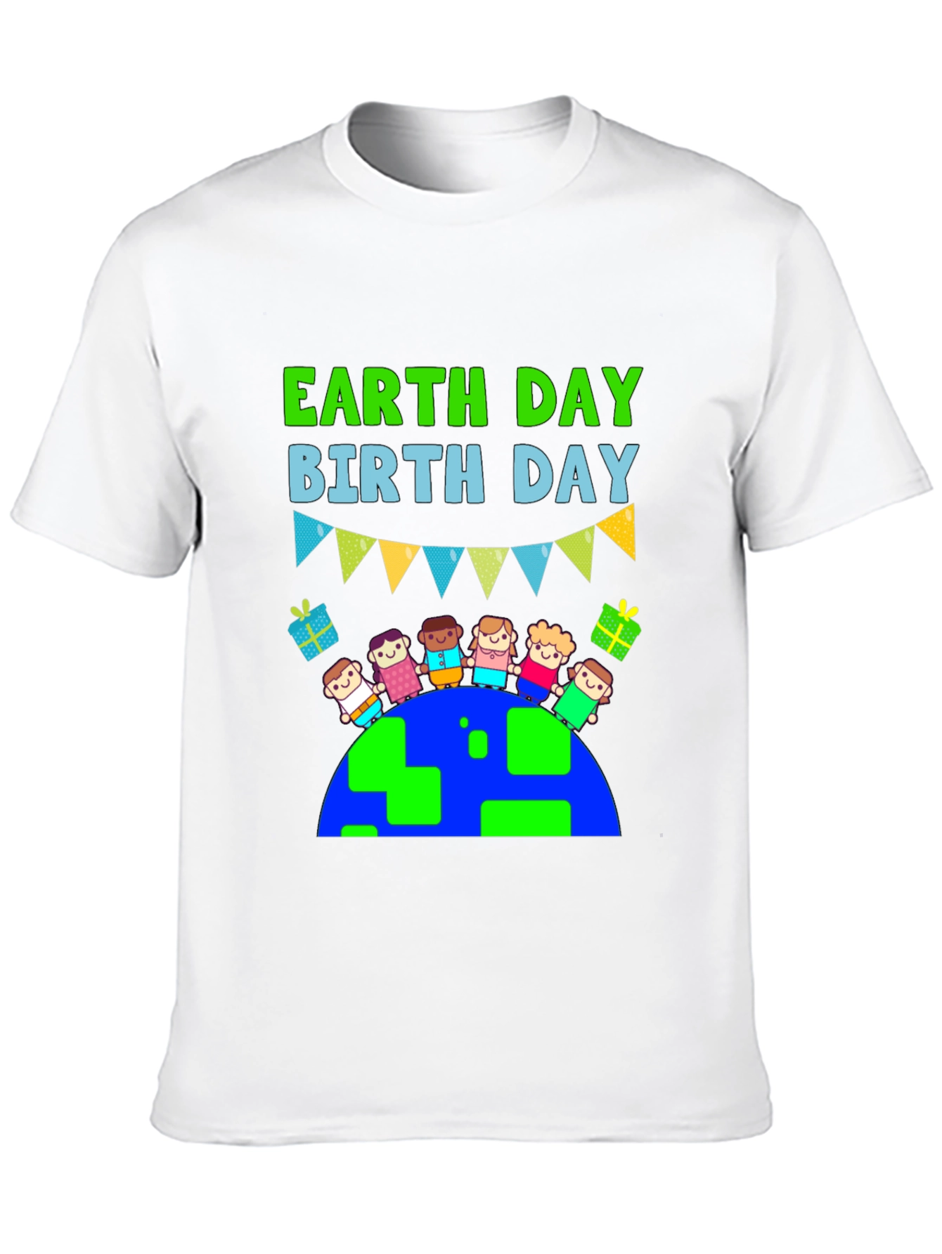 Earth Day Birthday Graphic T-Shirt