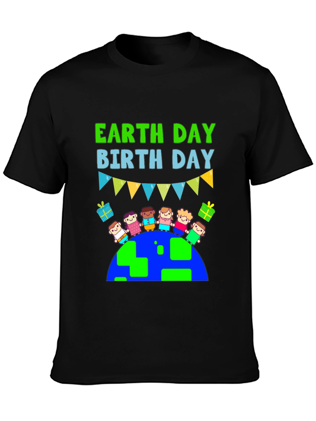 Earth Day Birthday Graphic T-Shirt