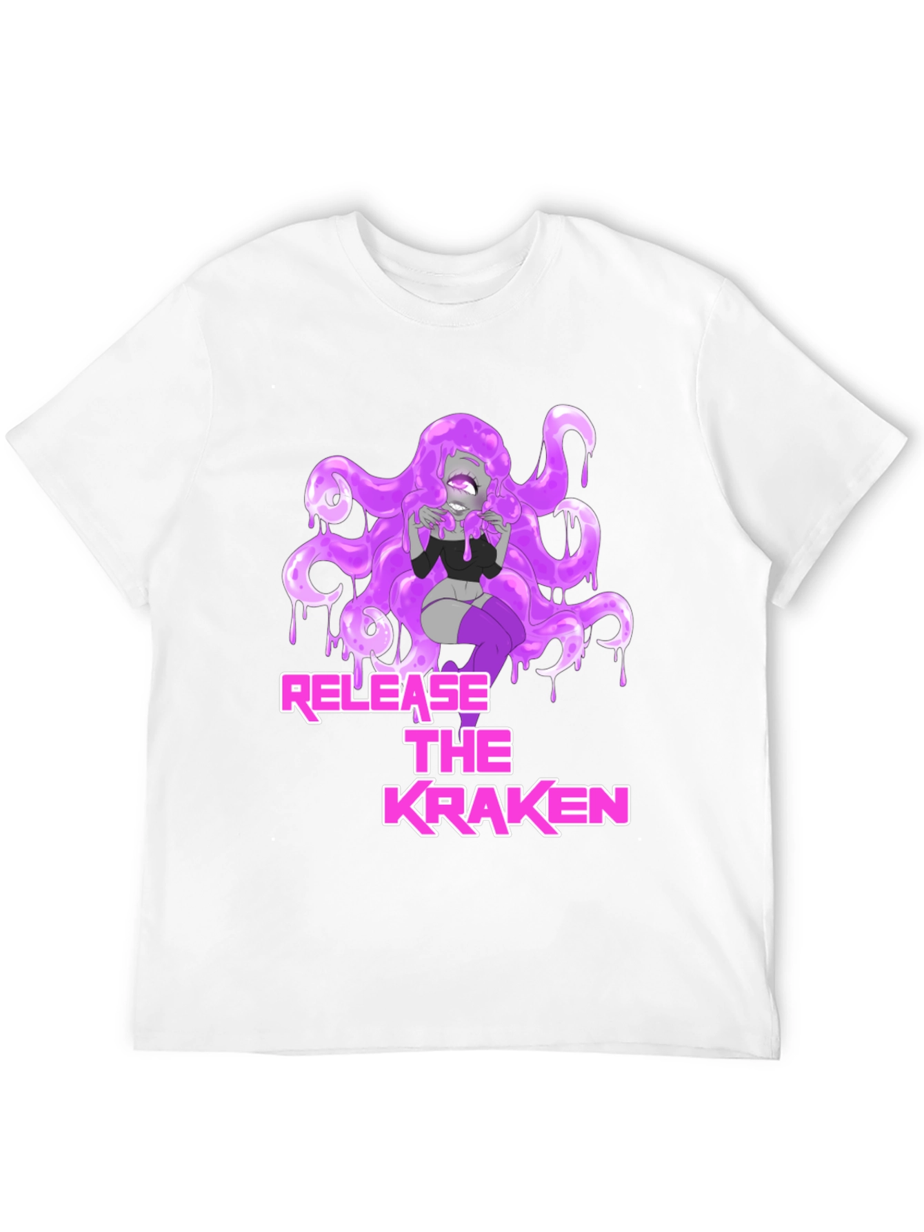 Release the Kraken Graphic Tee - Black