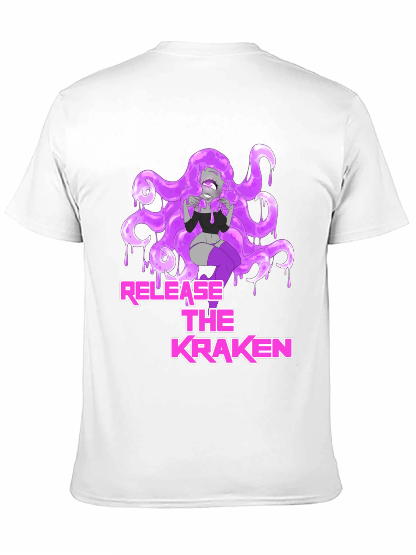 Release the Kraken Graphic Tee - Black