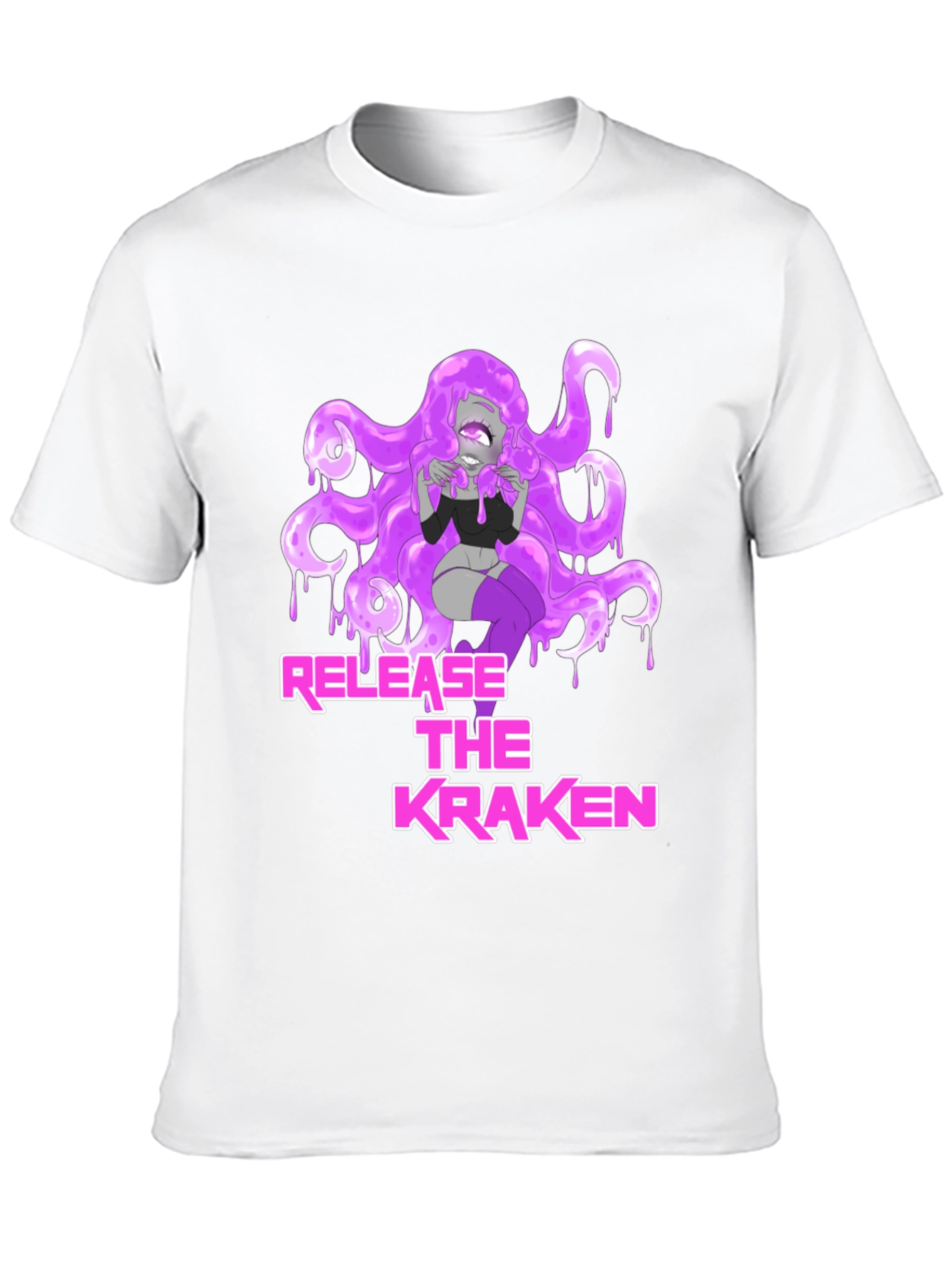 Release the Kraken Graphic Tee - Black