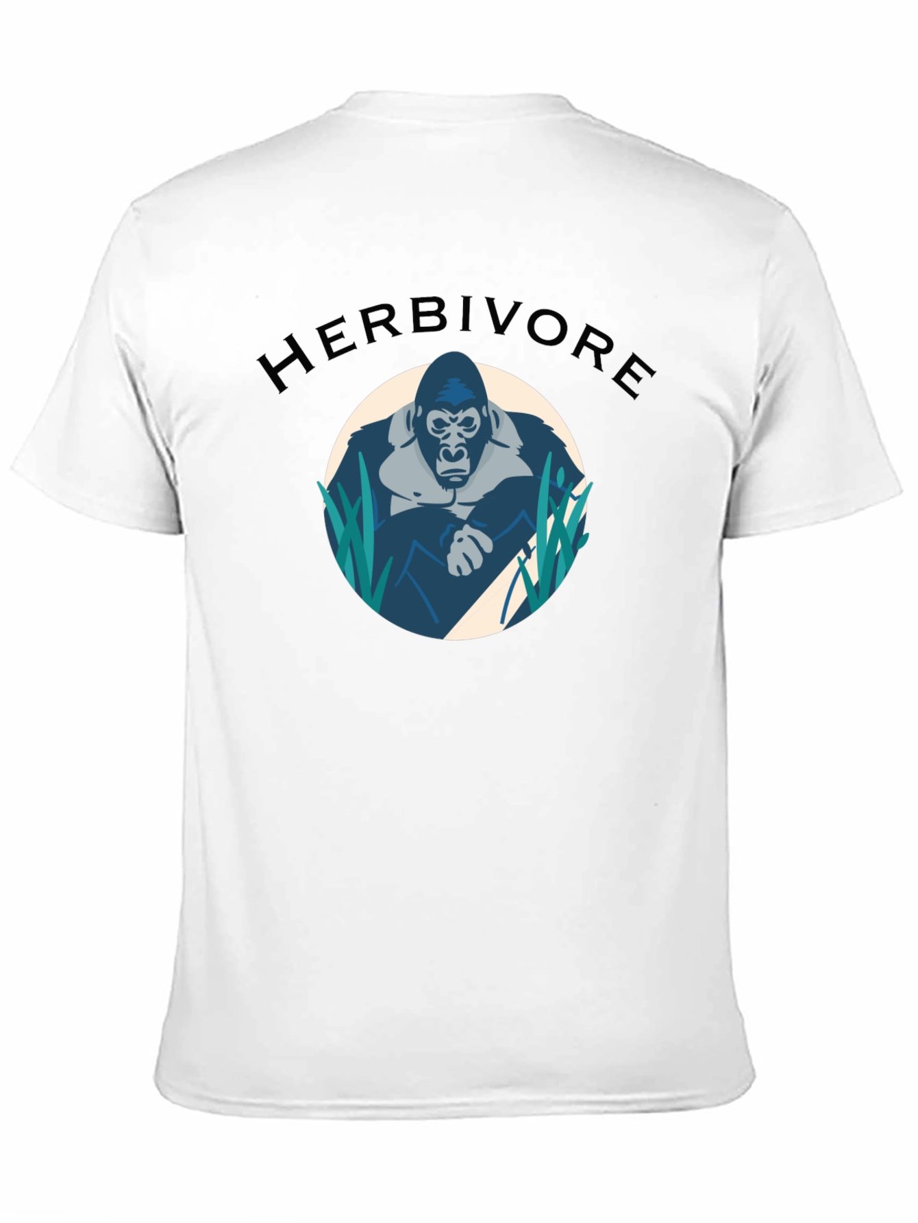 Herbivore Gorilla Graphic T-Shirt - Black