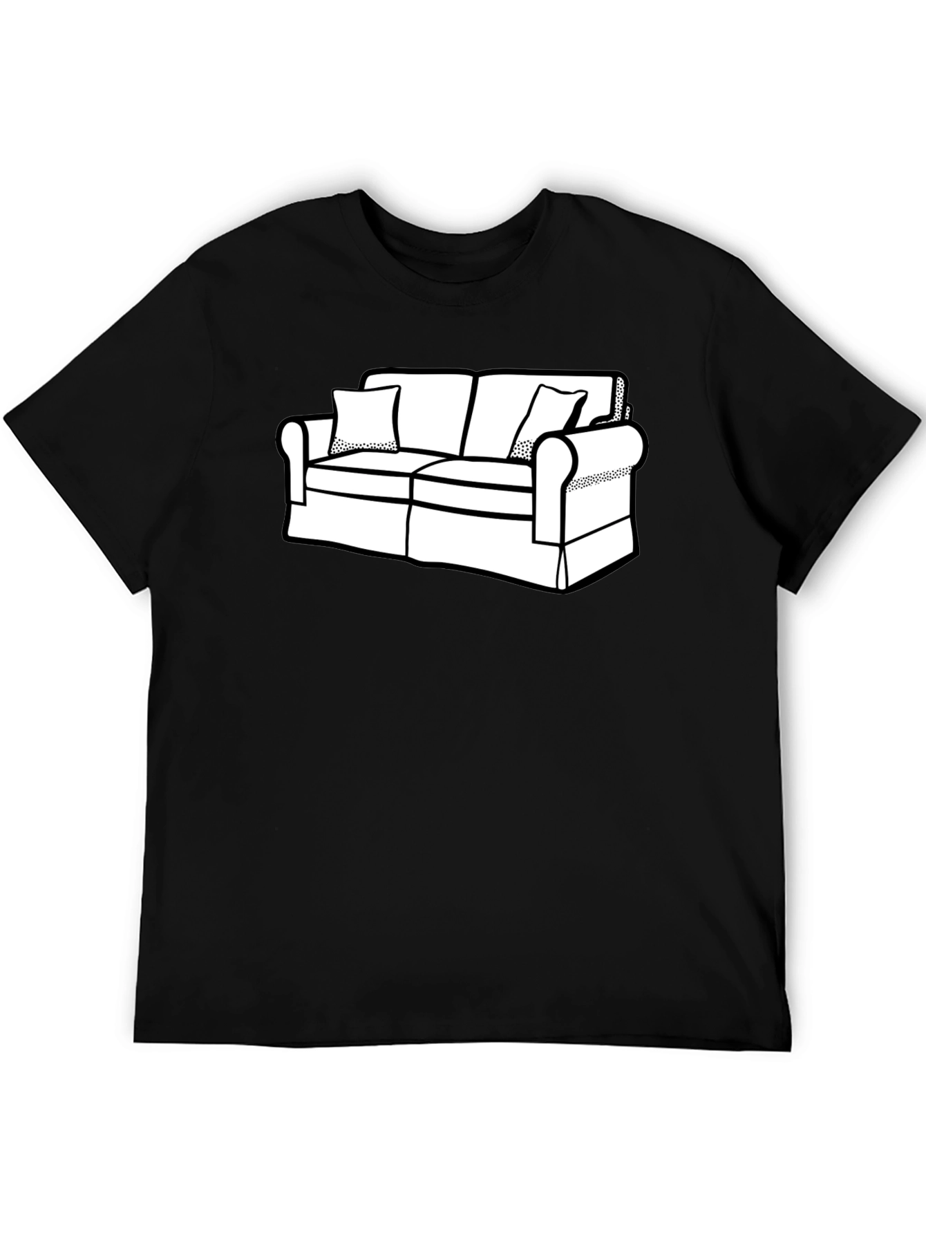 Couch Graphic T-Shirt - Relaxed Style