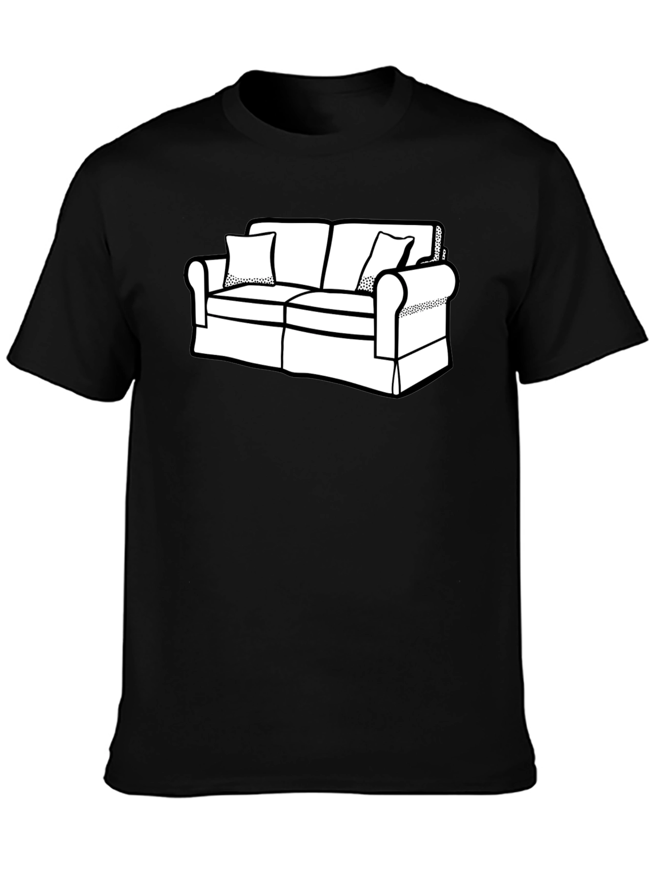 Couch Graphic T-Shirt - Relaxed Style
