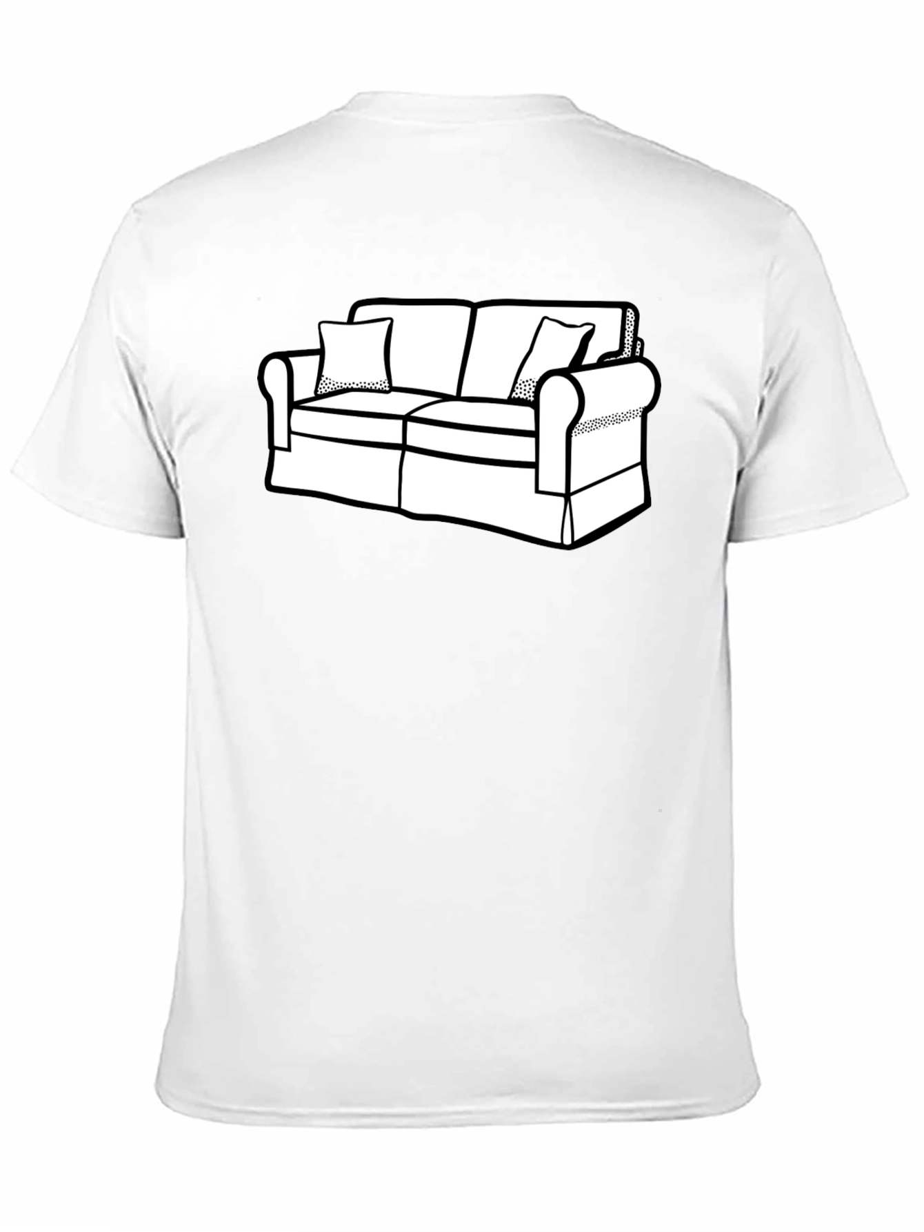 Couch Graphic T-Shirt - Relaxed Style