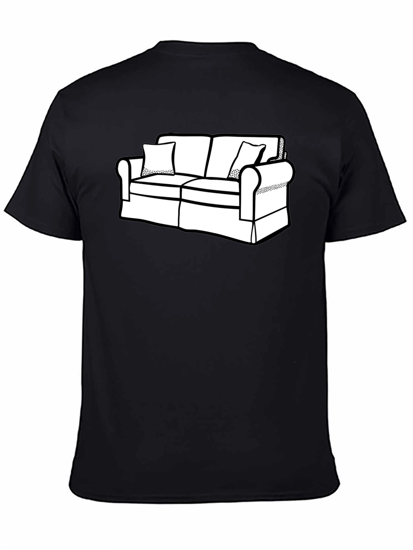 Couch Graphic T-Shirt - Relaxed Style