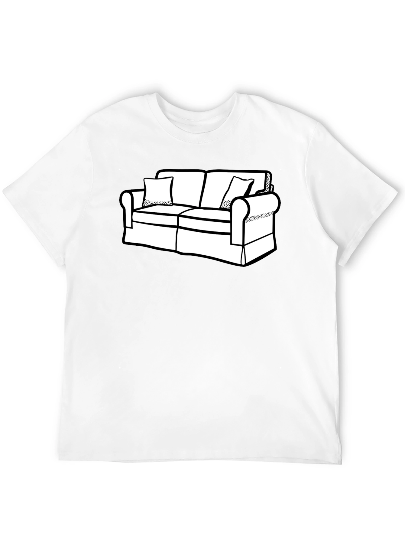 Couch Graphic T-Shirt - Relaxed Style