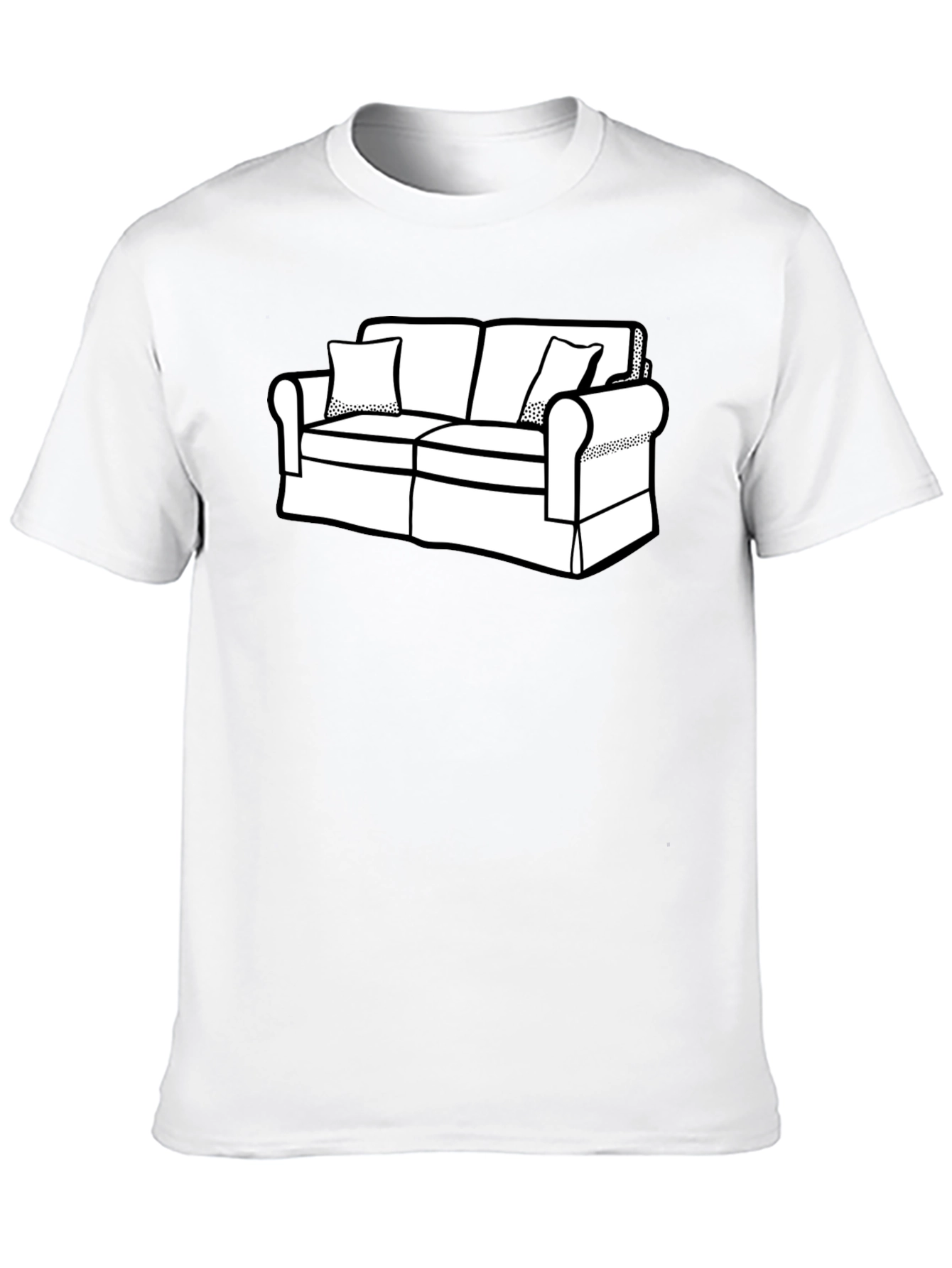 Couch Graphic T-Shirt - Relaxed Style