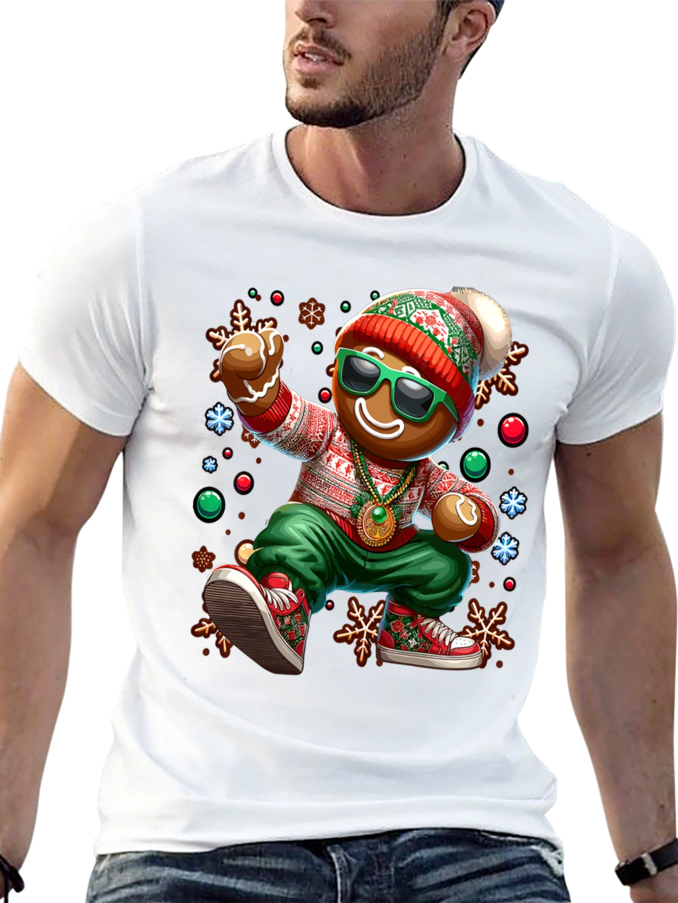 Gingerbread Man Graphic Tee