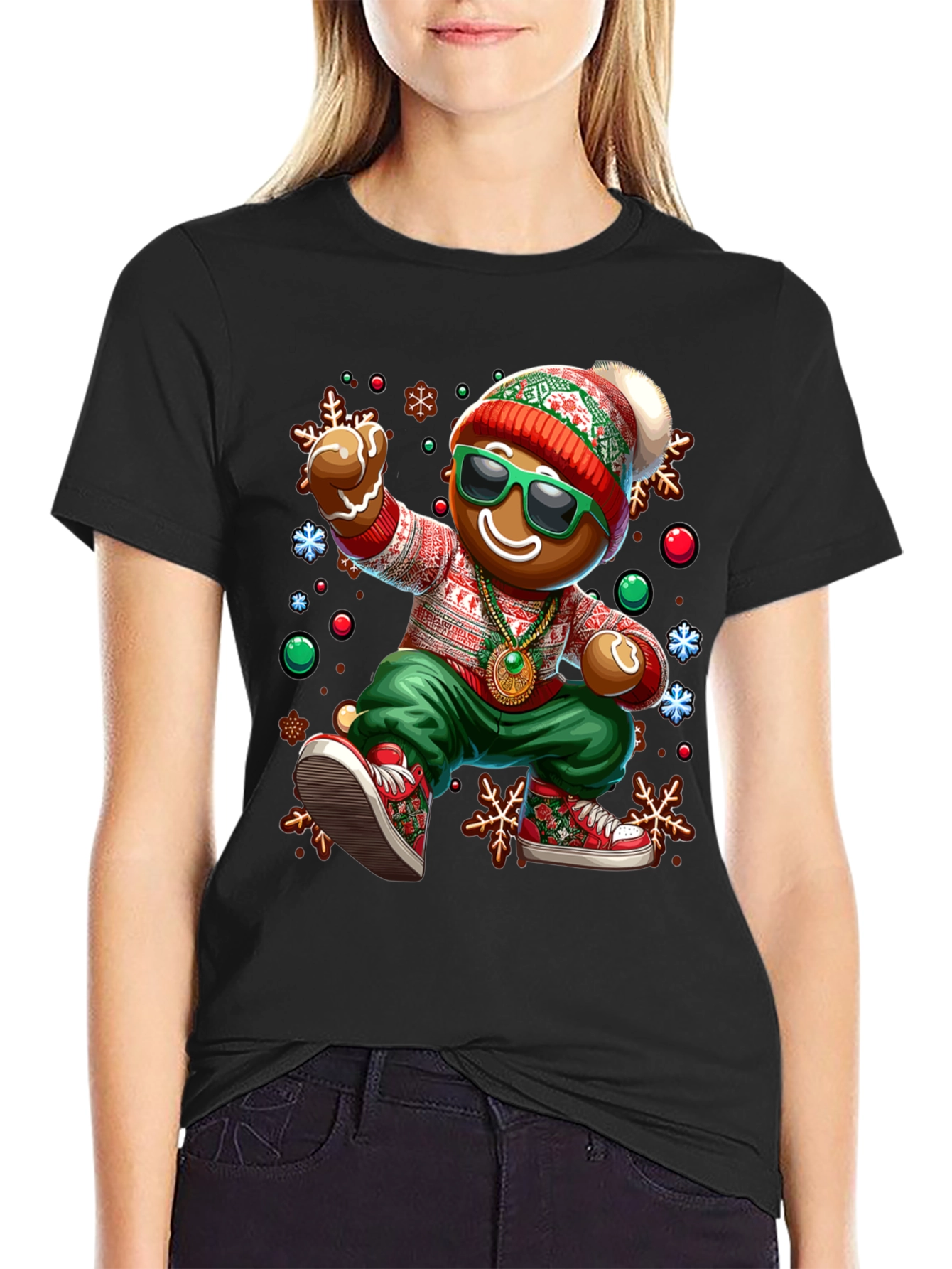 Gingerbread Man Graphic Tee