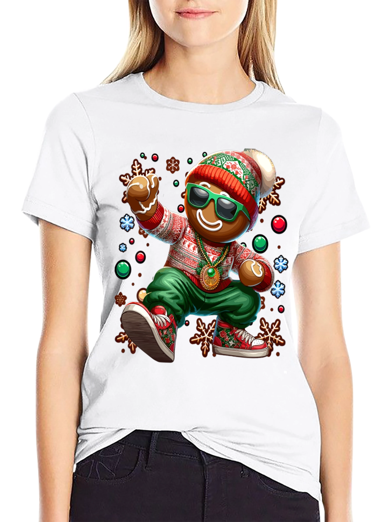 Gingerbread Man Graphic Tee