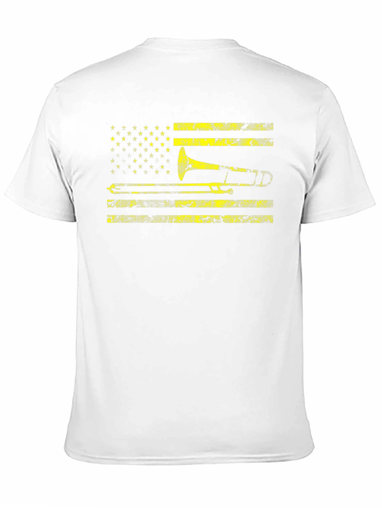 Trombone Flag Graphic Tee - Musicians Pride