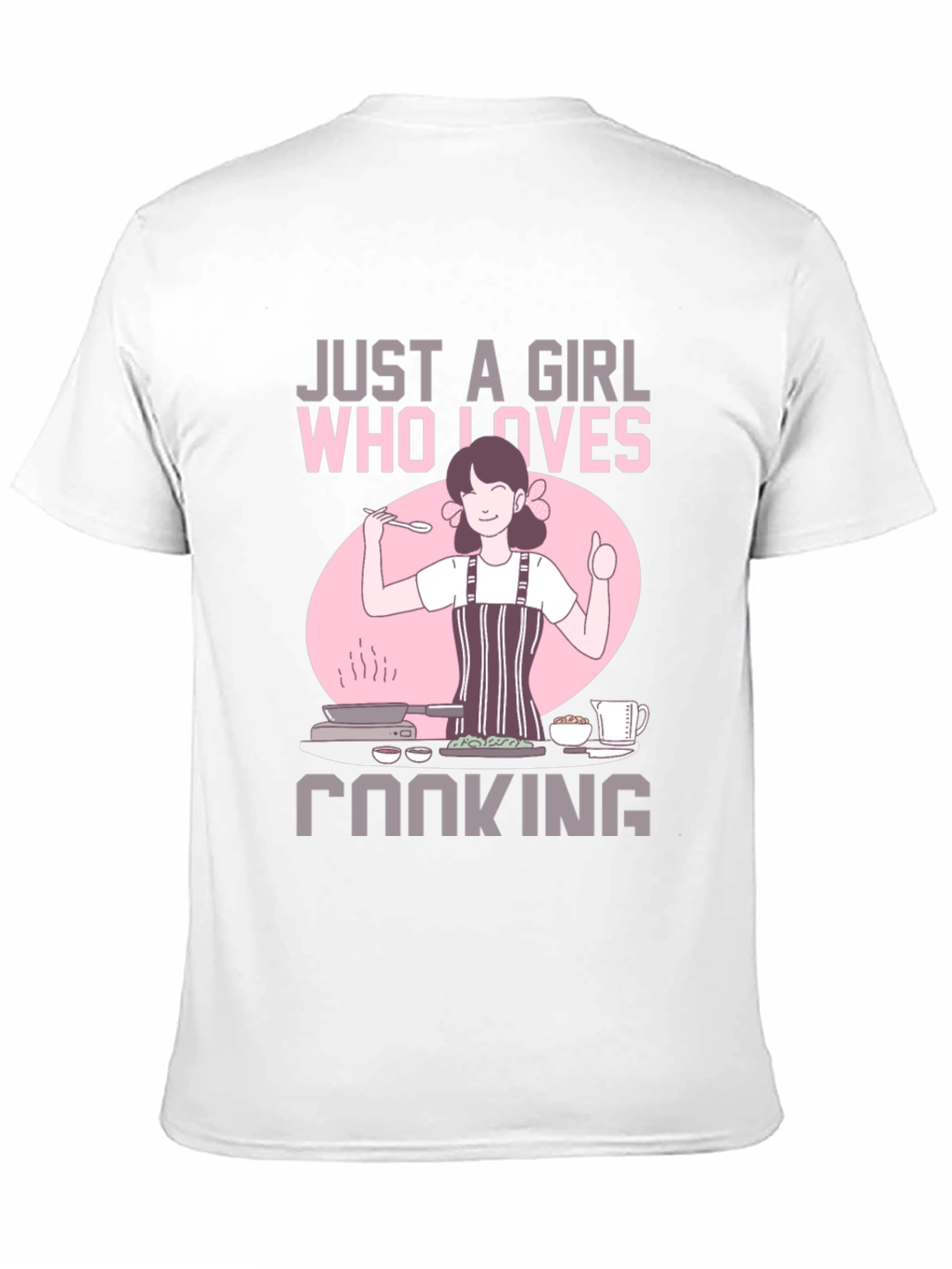 Just a Girl Who Loves Cooking T-Shirt