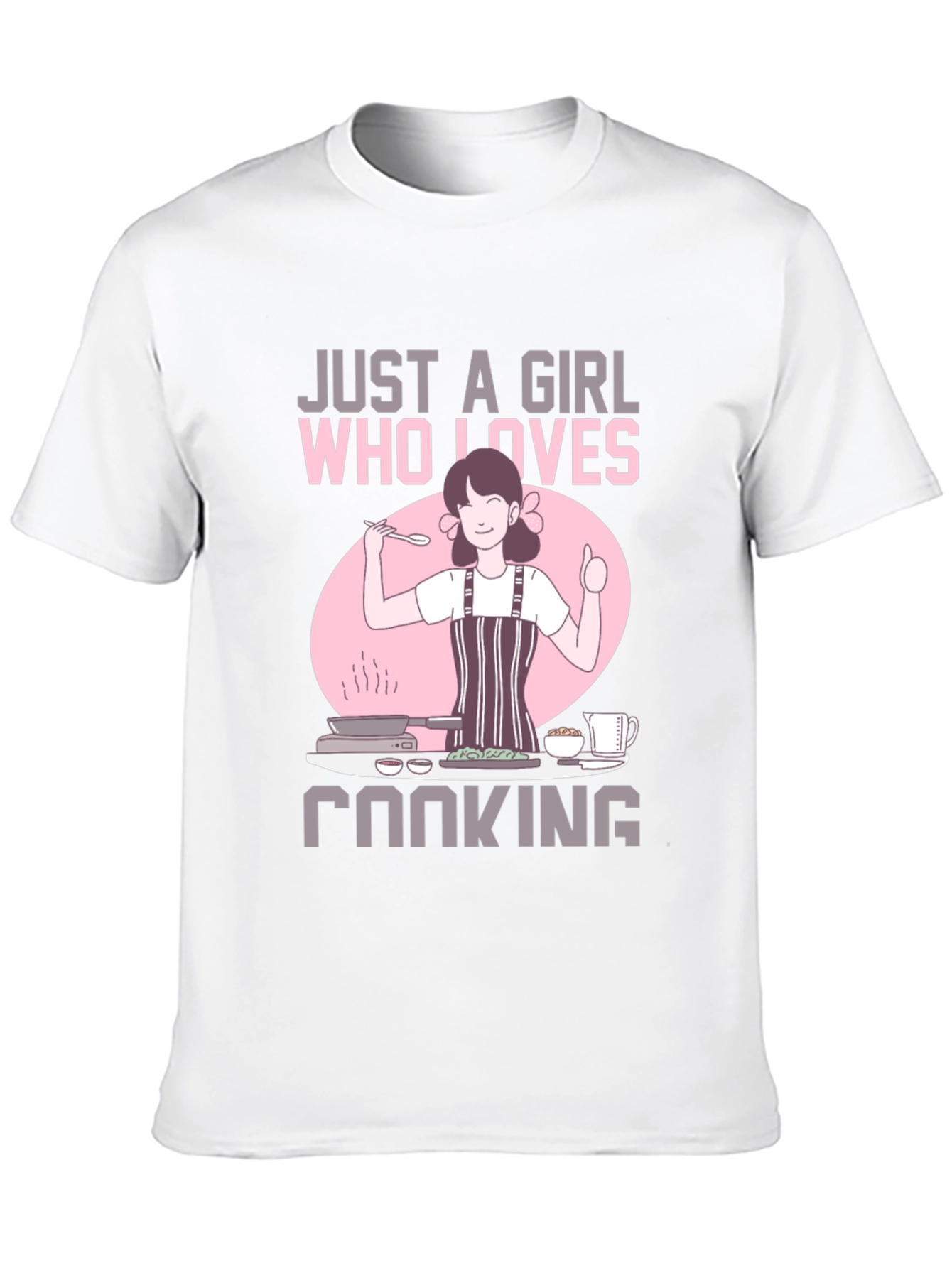 Just a Girl Who Loves Cooking T-Shirt
