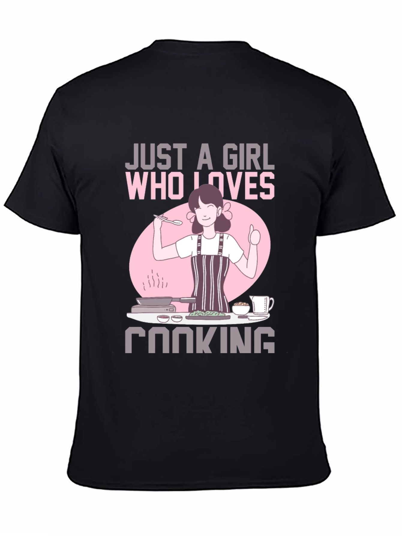 Just a Girl Who Loves Cooking T-Shirt
