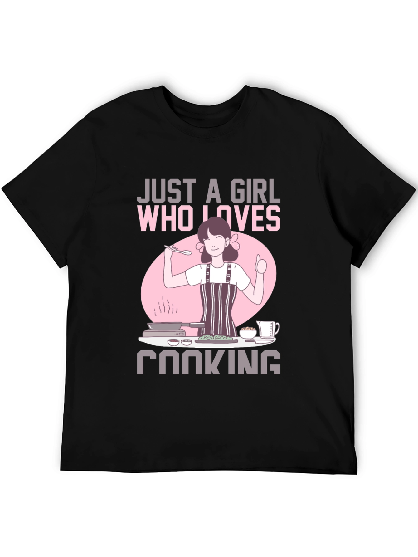 Just a Girl Who Loves Cooking T-Shirt