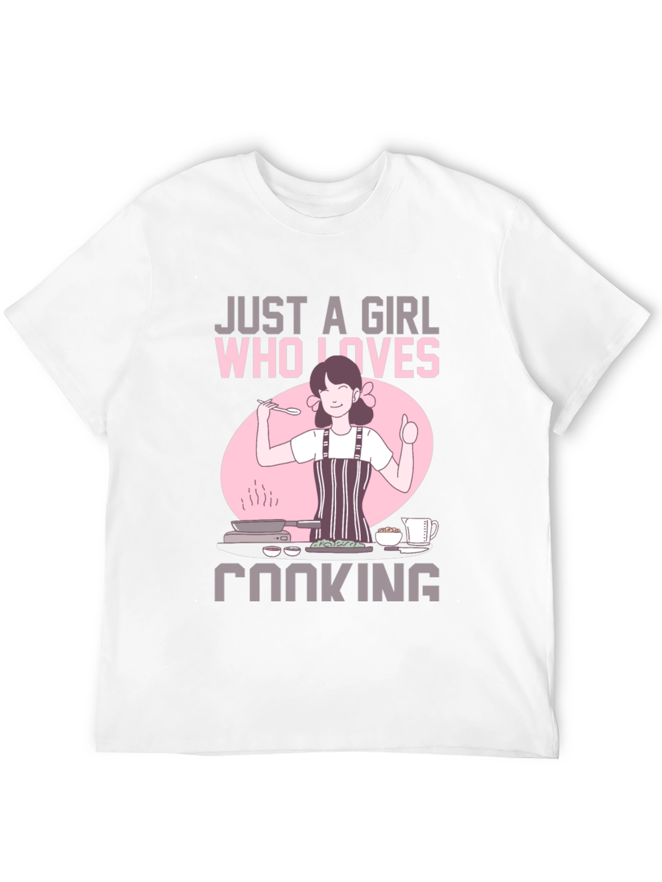 Just a Girl Who Loves Cooking T-Shirt
