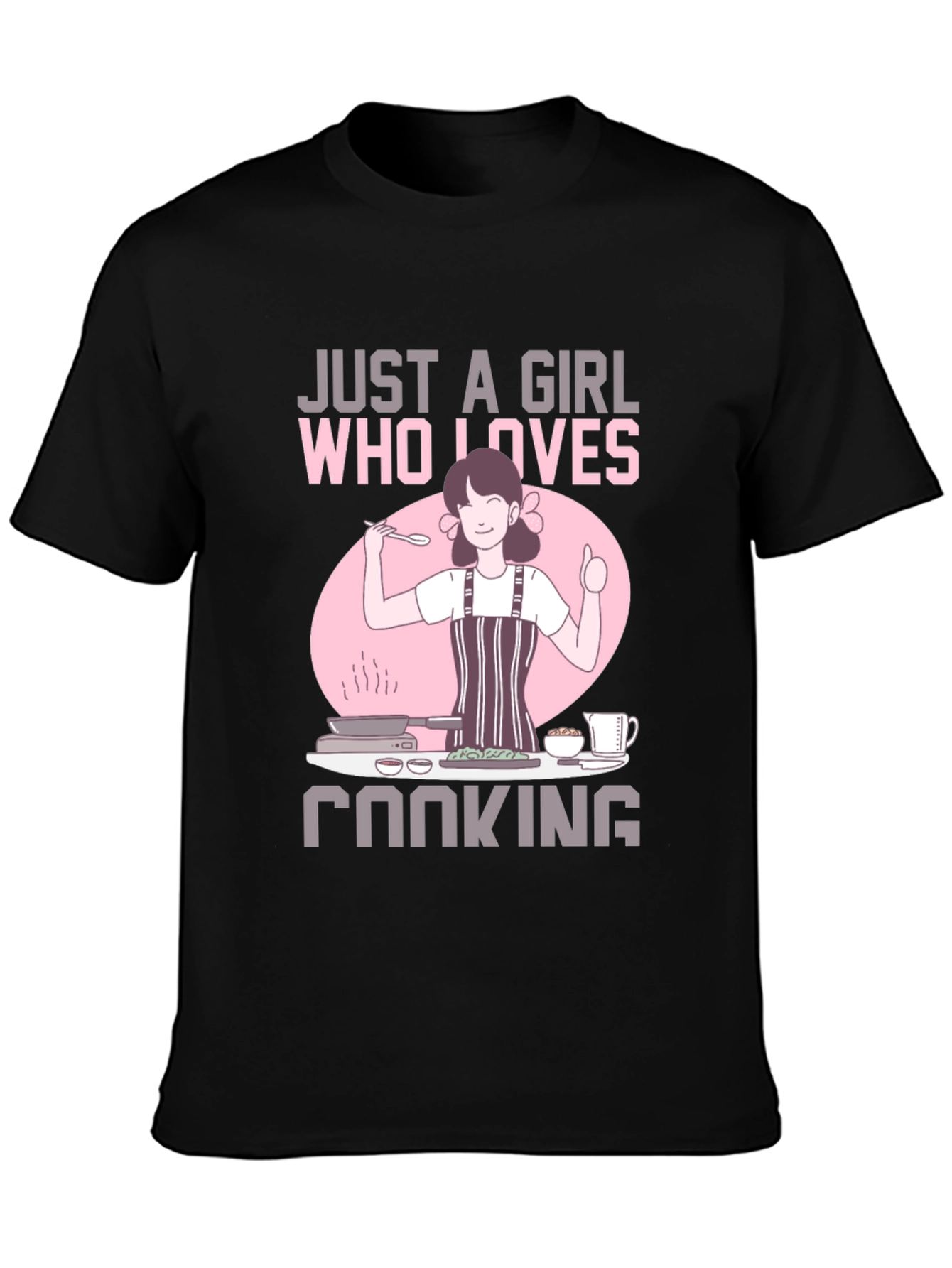 Just a Girl Who Loves Cooking T-Shirt