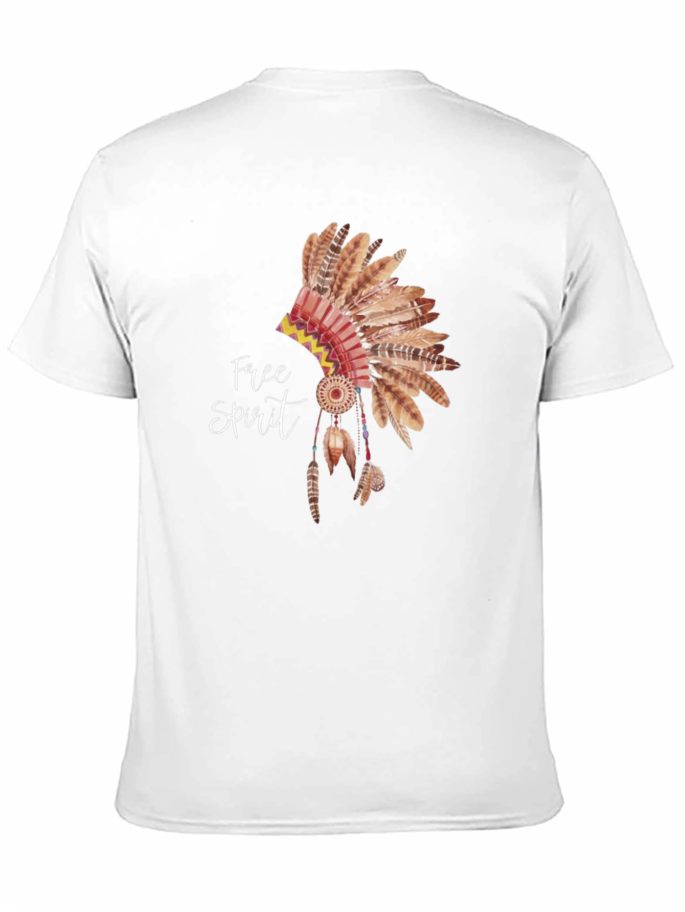 Free Spirit Headdress Graphic T-Shirt