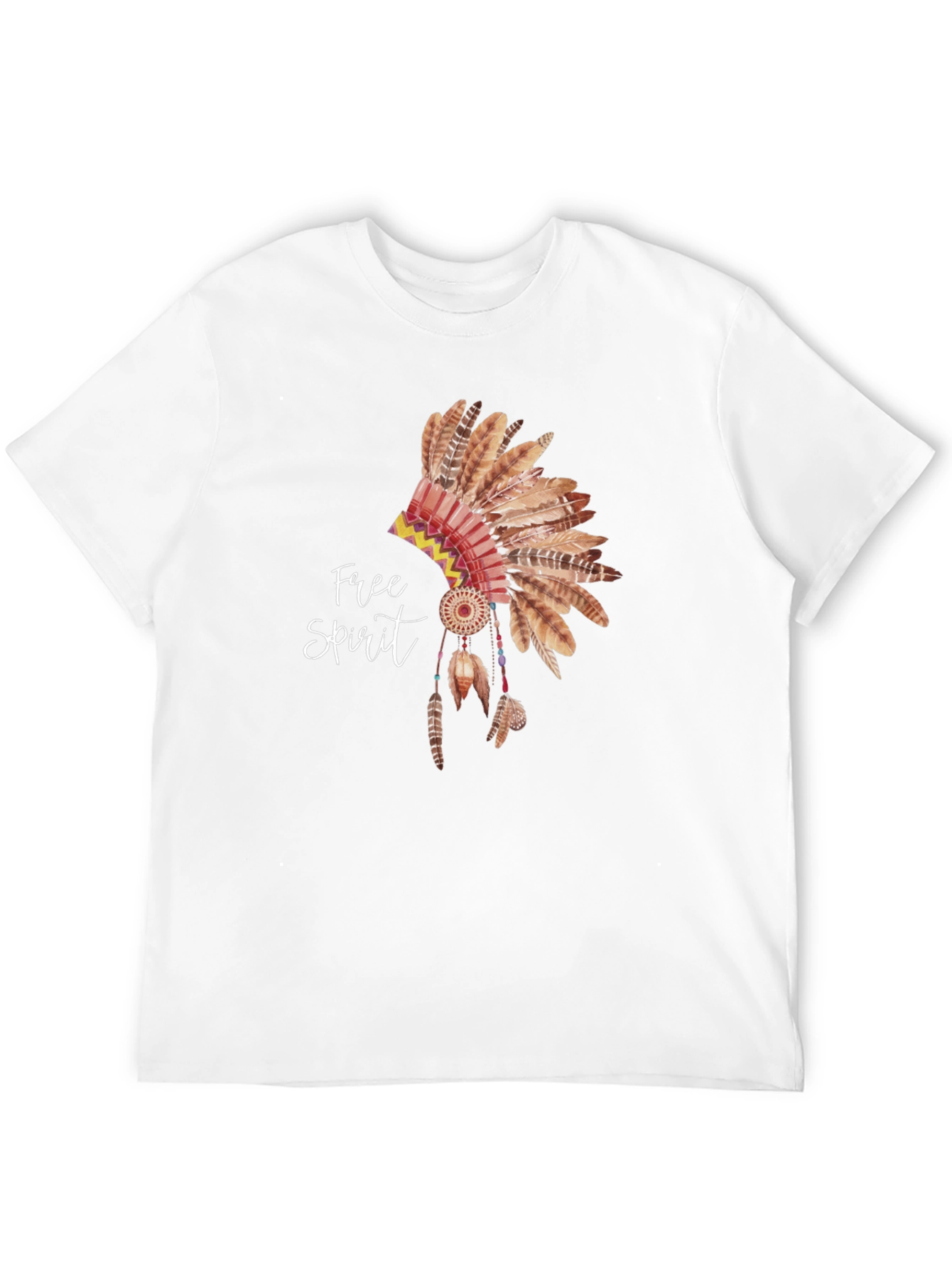 Free Spirit Headdress Graphic T-Shirt