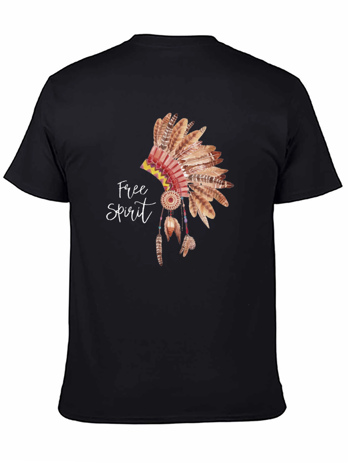 Free Spirit Headdress Graphic T-Shirt