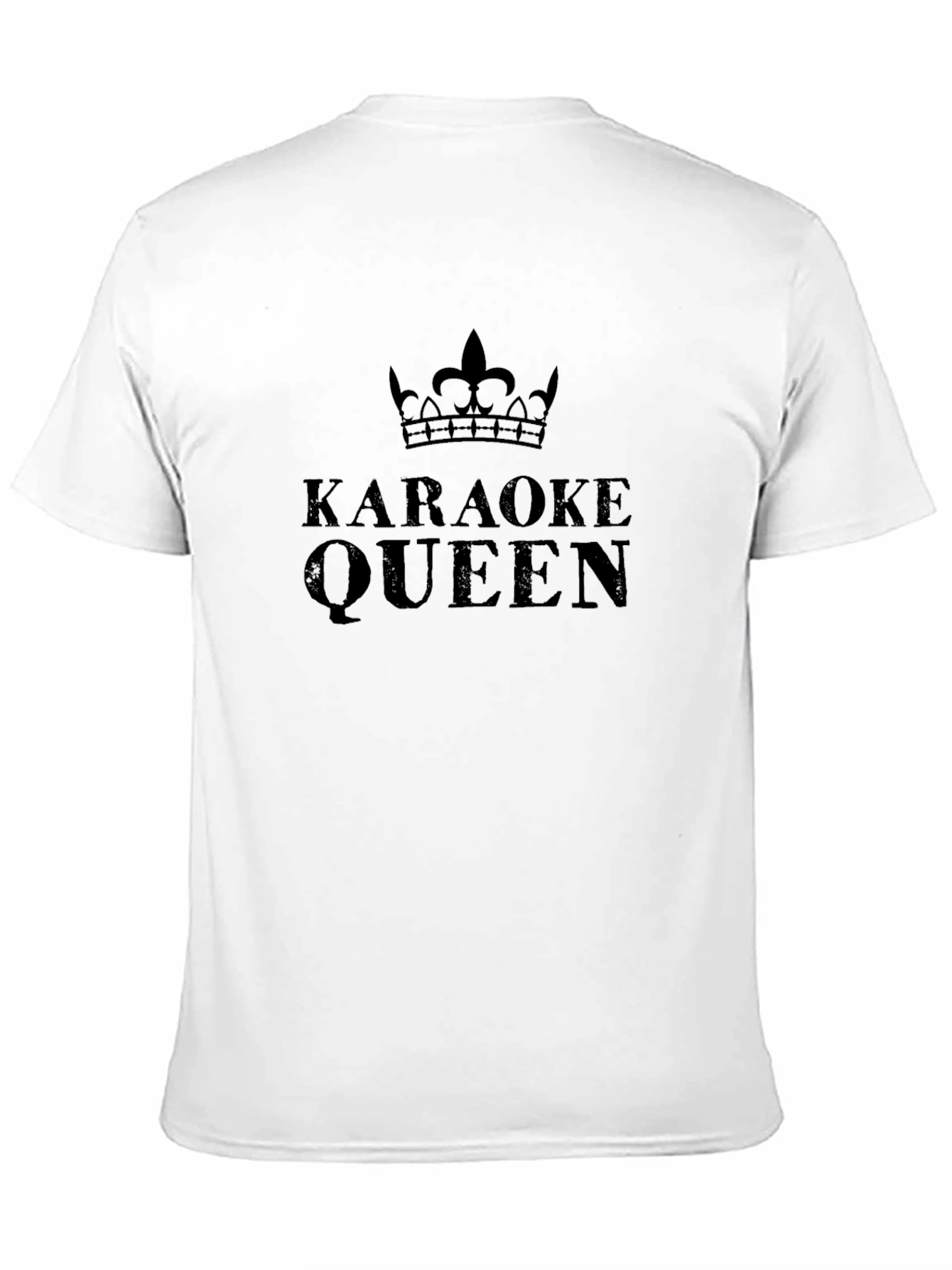 Karaoke Queen Black T-Shirt