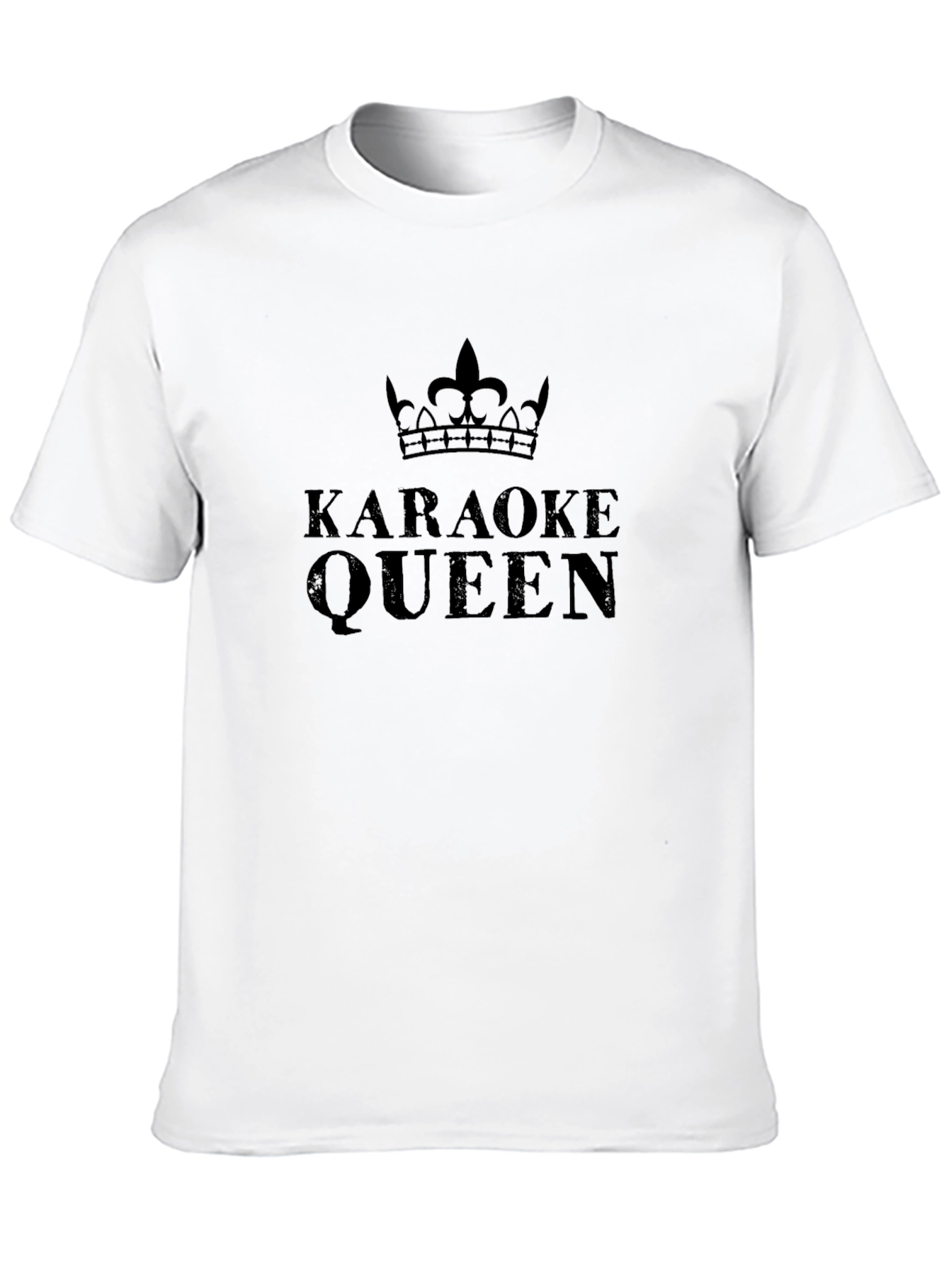 Karaoke Queen Black T-Shirt