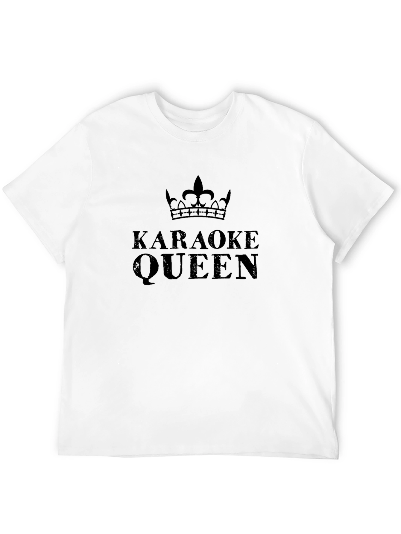 Karaoke Queen Black T-Shirt