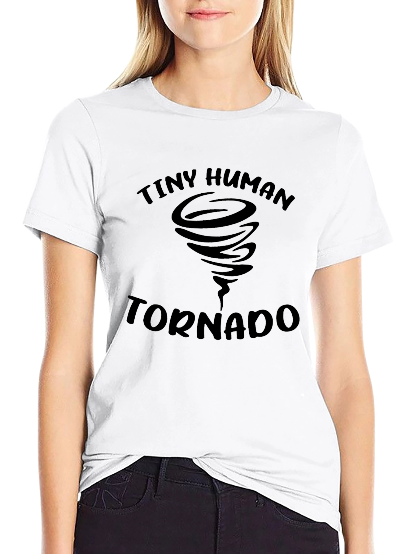 Tiny Human Tornado Graphic Tee