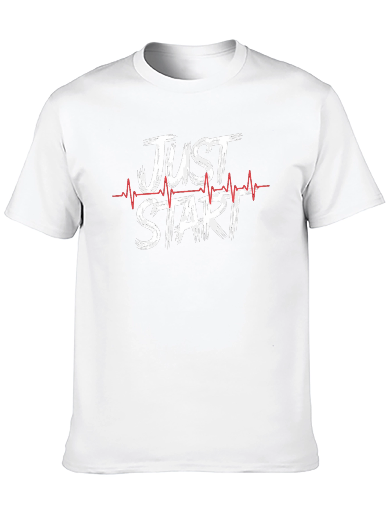 Just Start T-Shirt - Motivational Design