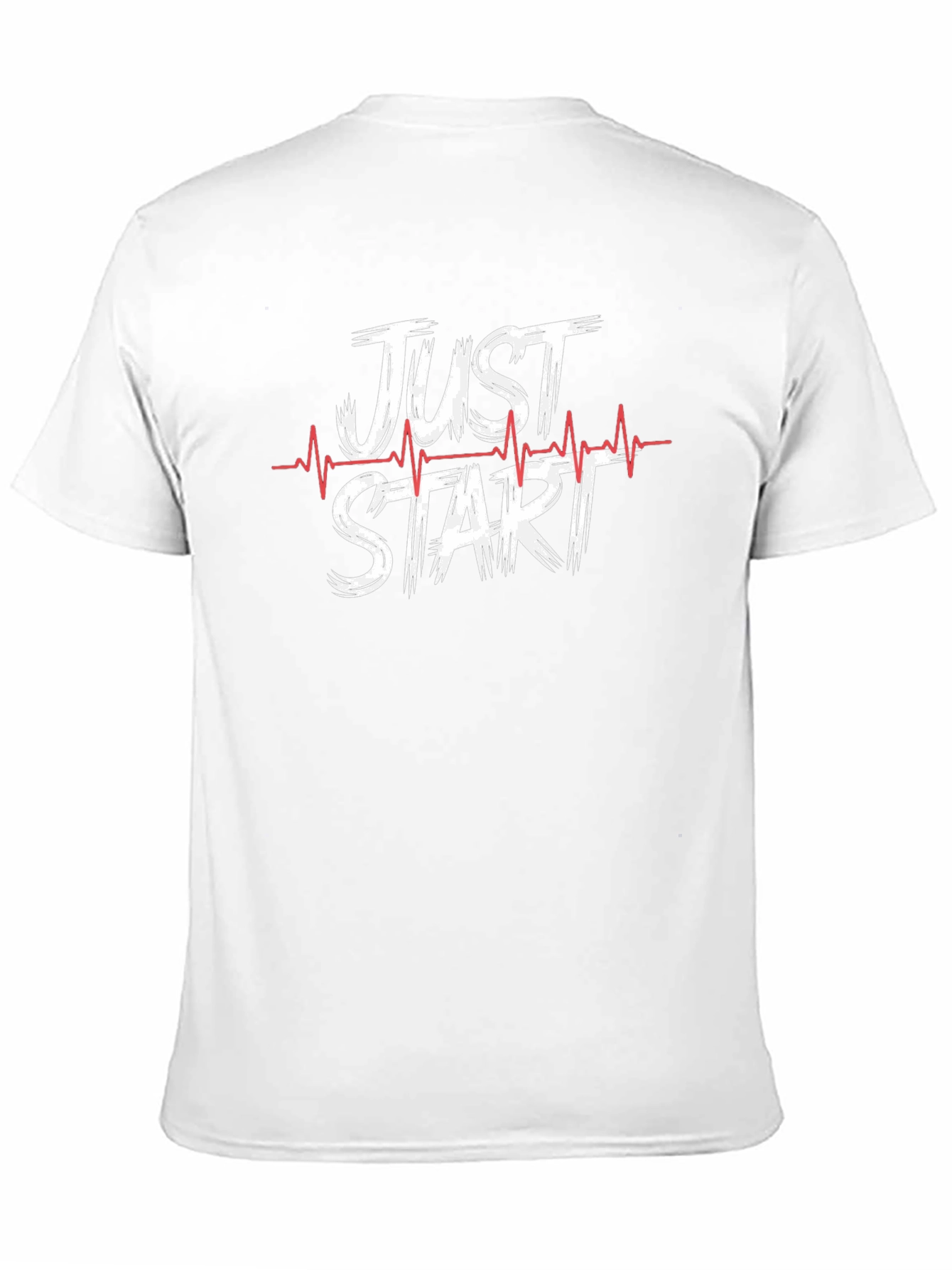 Just Start T-Shirt - Motivational Design