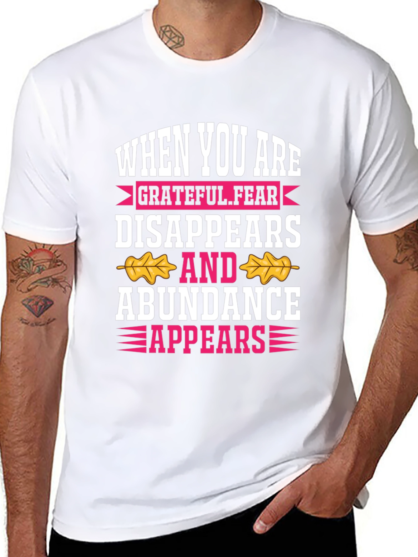 Grateful Fear Disappears Graphic T-Shirt