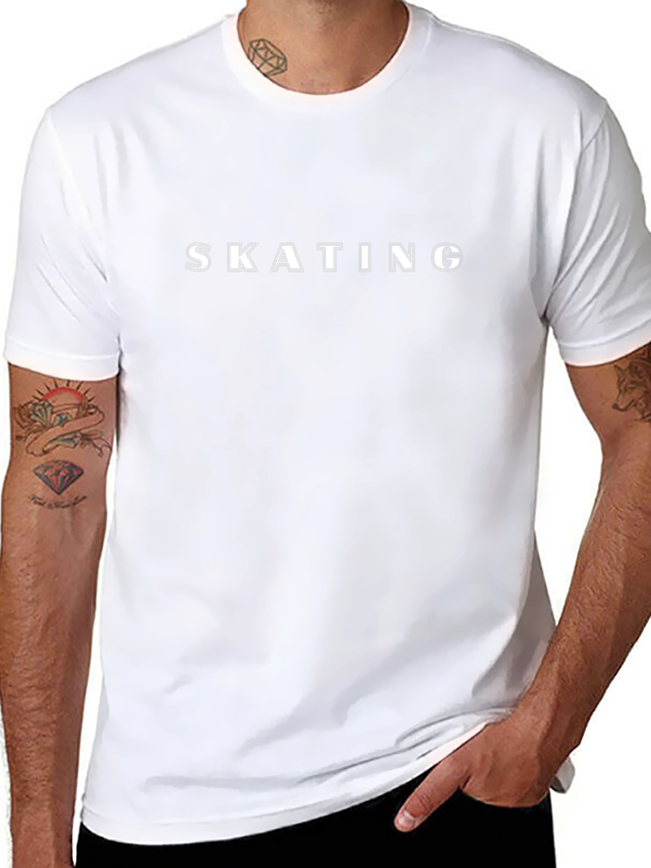 Skating Graphic T-Shirt