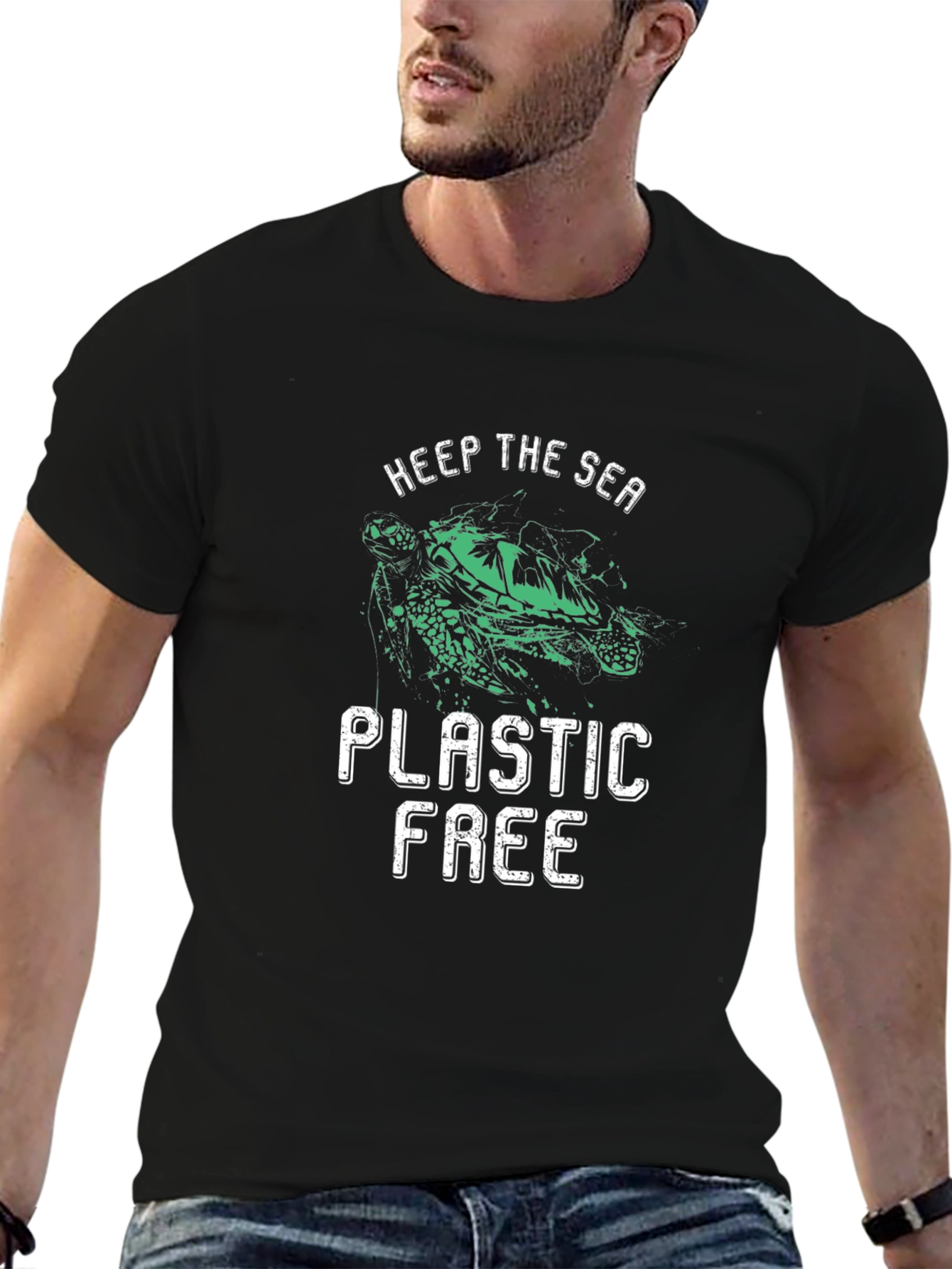Keep the Sea Plastic Free Graphic Tee