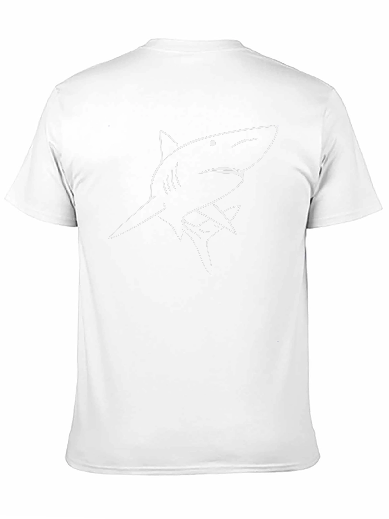 Shark Graphic Tee - Cool Black T-Shirt