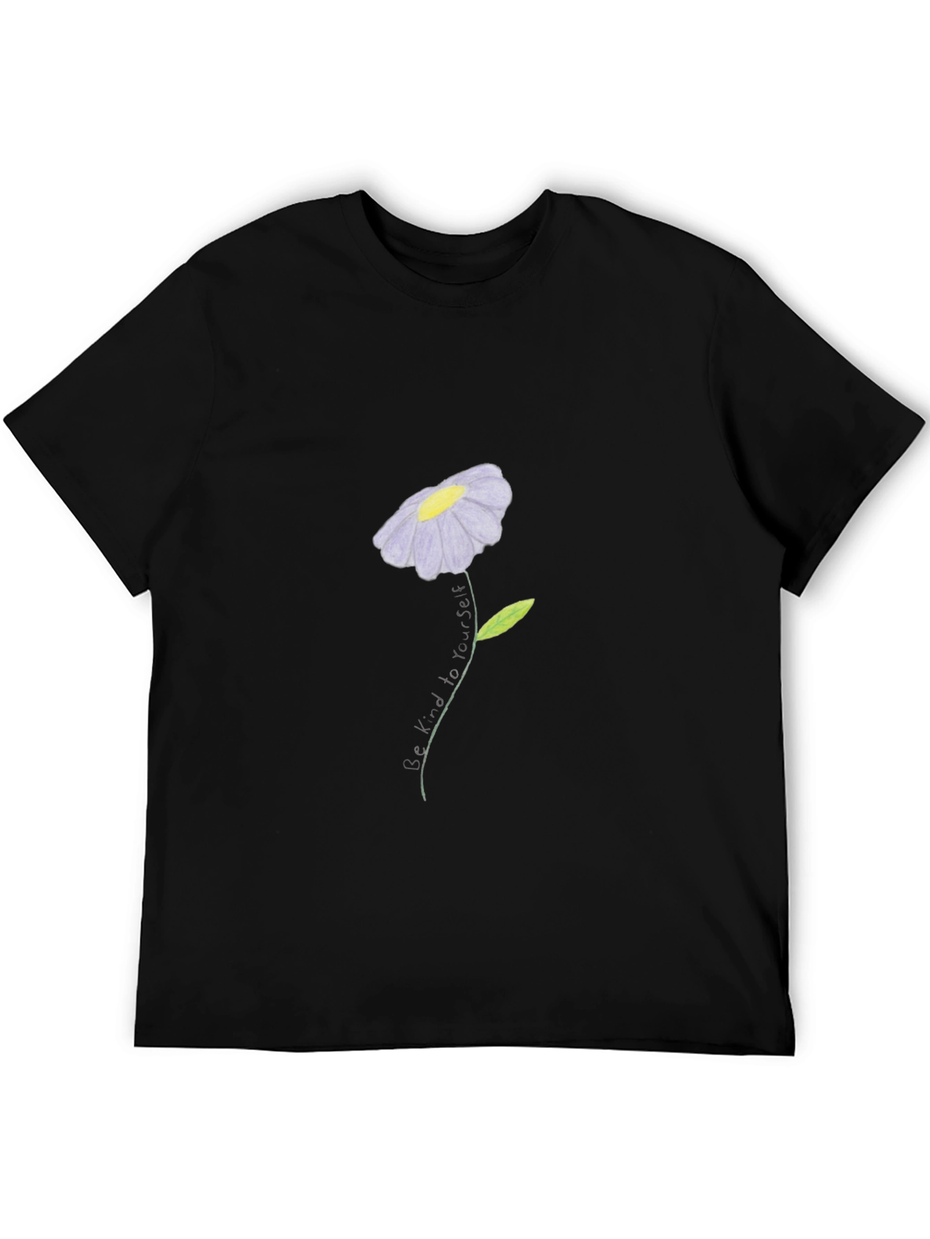 Be Kind to Yourself Flower Graphic Tee