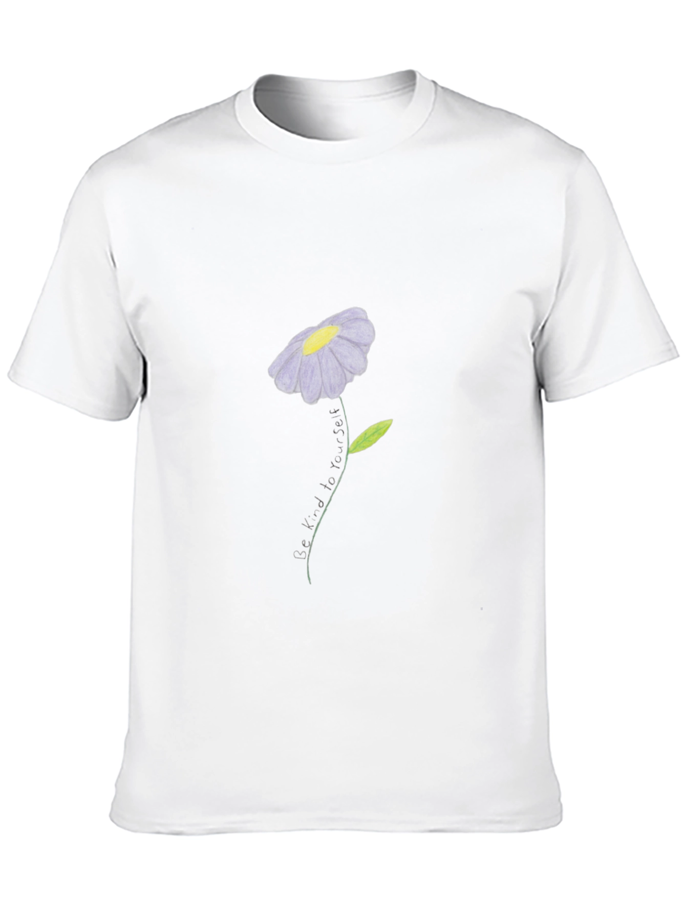 Be Kind to Yourself Flower Graphic Tee