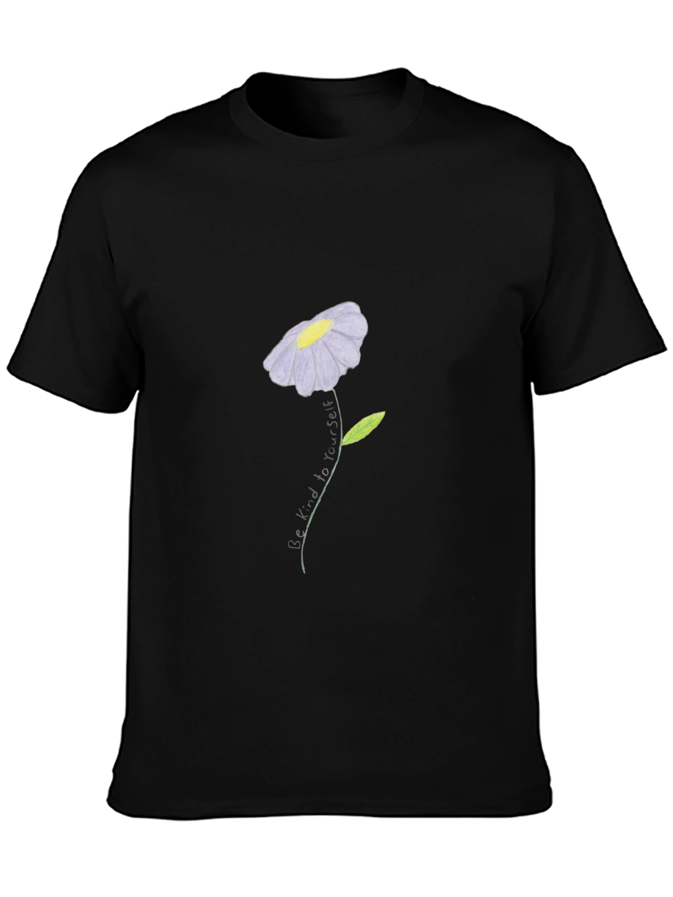 Be Kind to Yourself Flower Graphic Tee