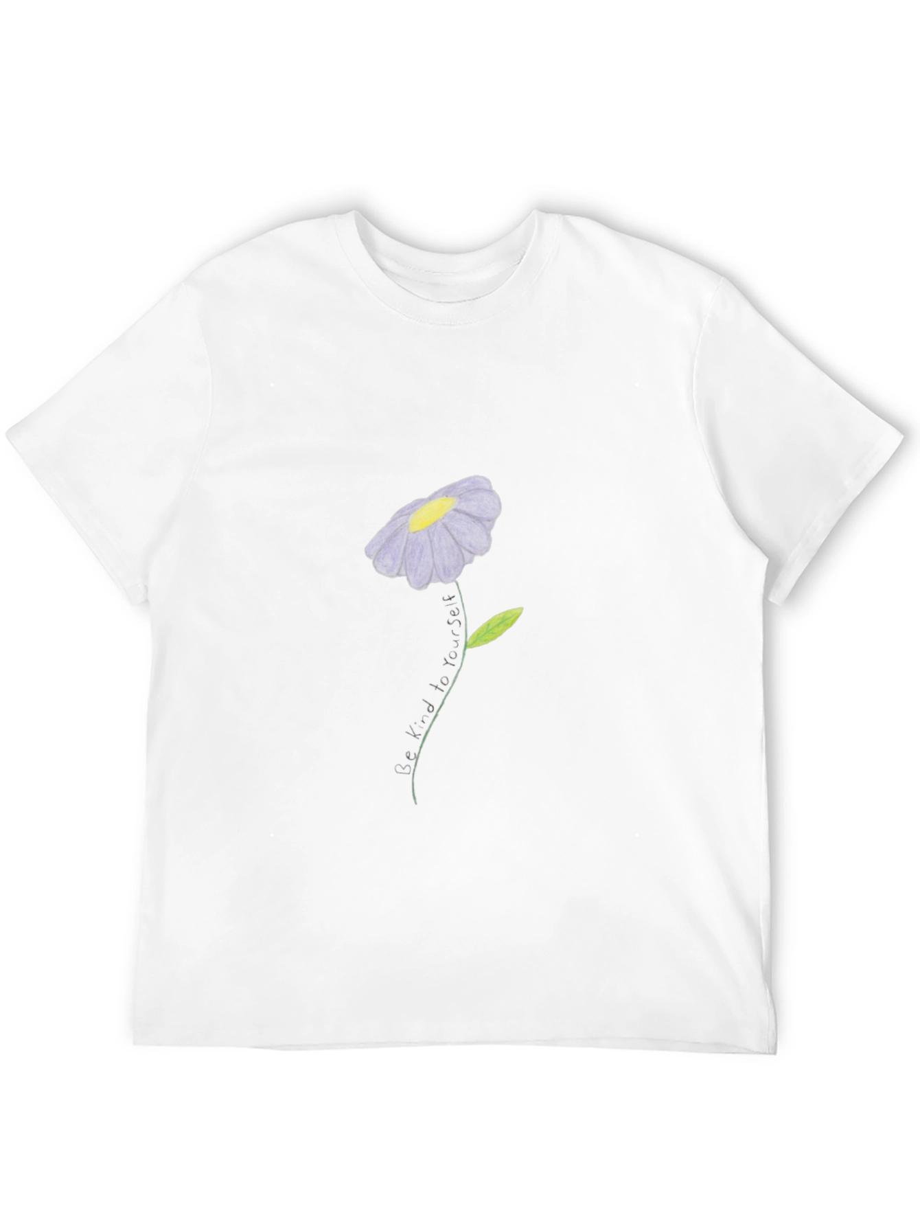 Be Kind to Yourself Flower Graphic Tee