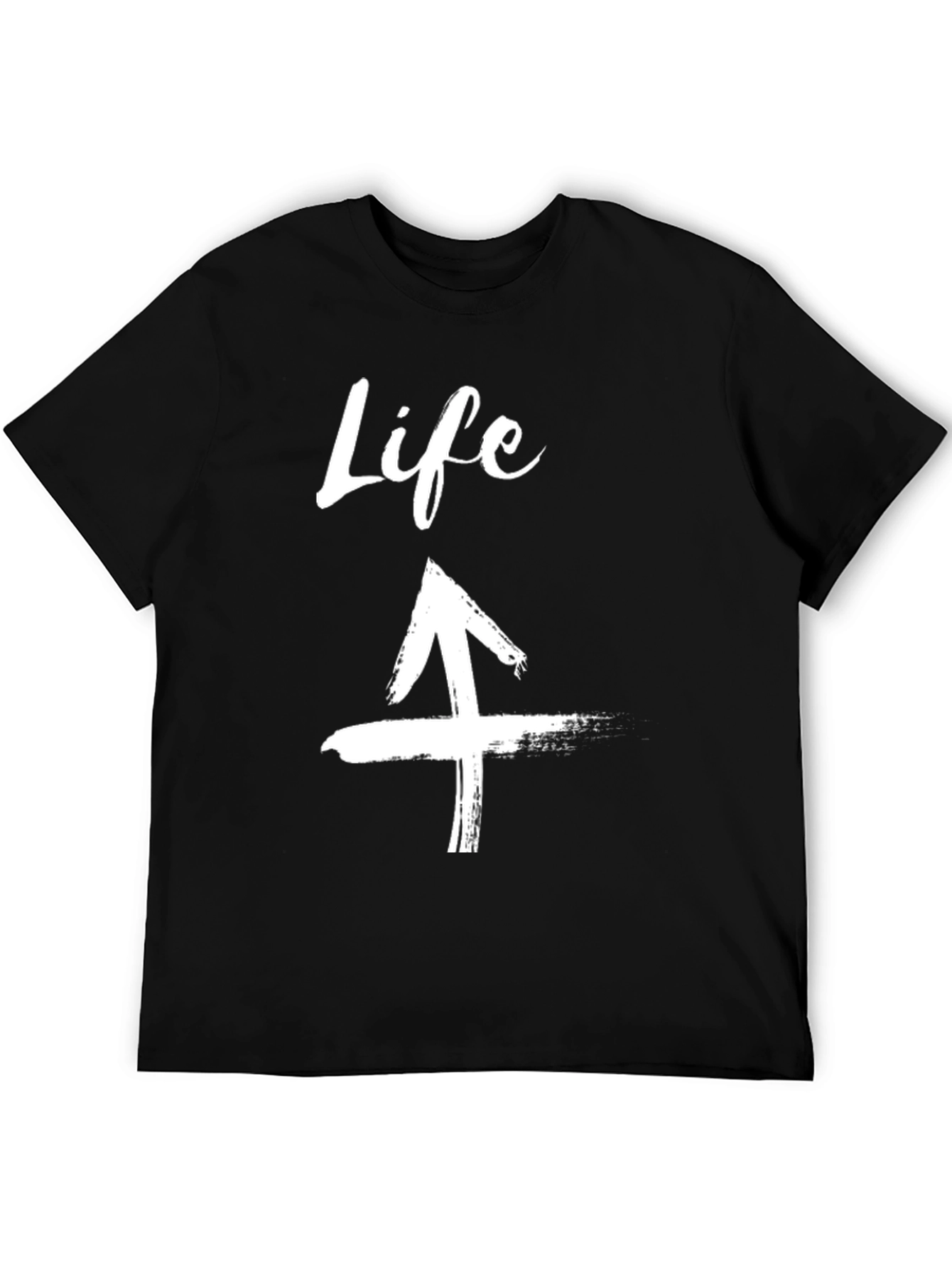 Life Arrow Graphic Tee - Trendy Casual Shirt